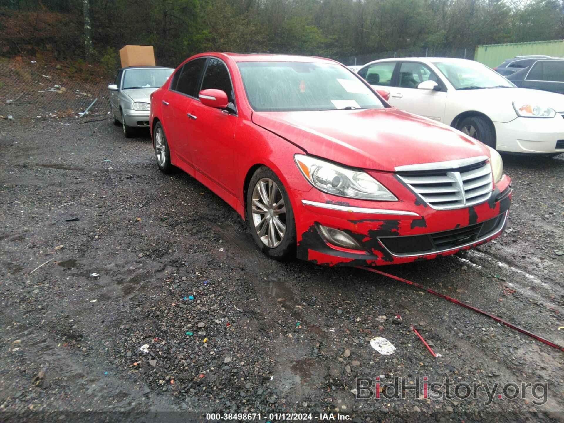 Photo KMHGC4DD5CU182362 - HYUNDAI GENESIS 2012