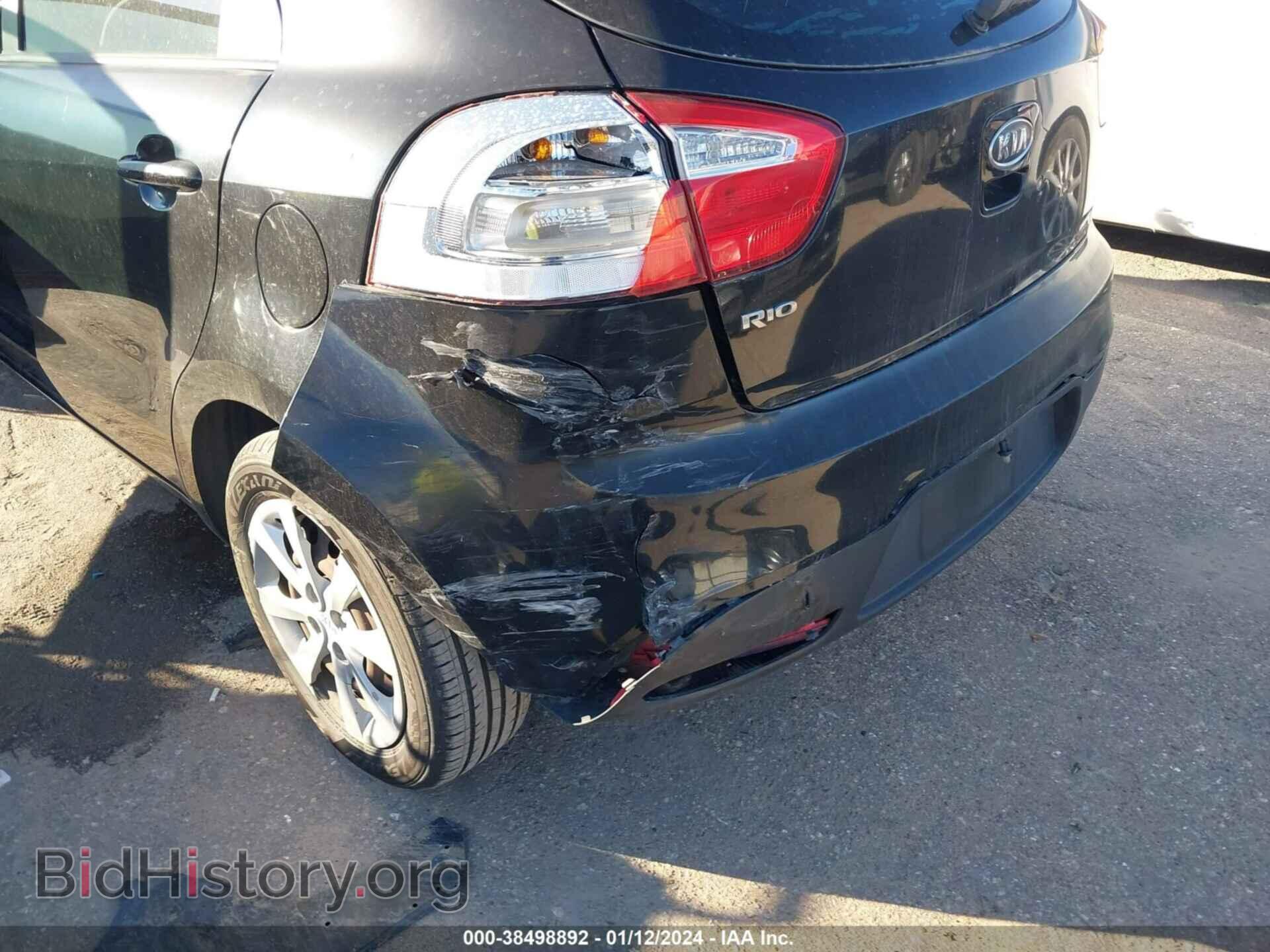 2012 KIA RIO5 - VIN: KNADM5A35C6017130 - Фото 6