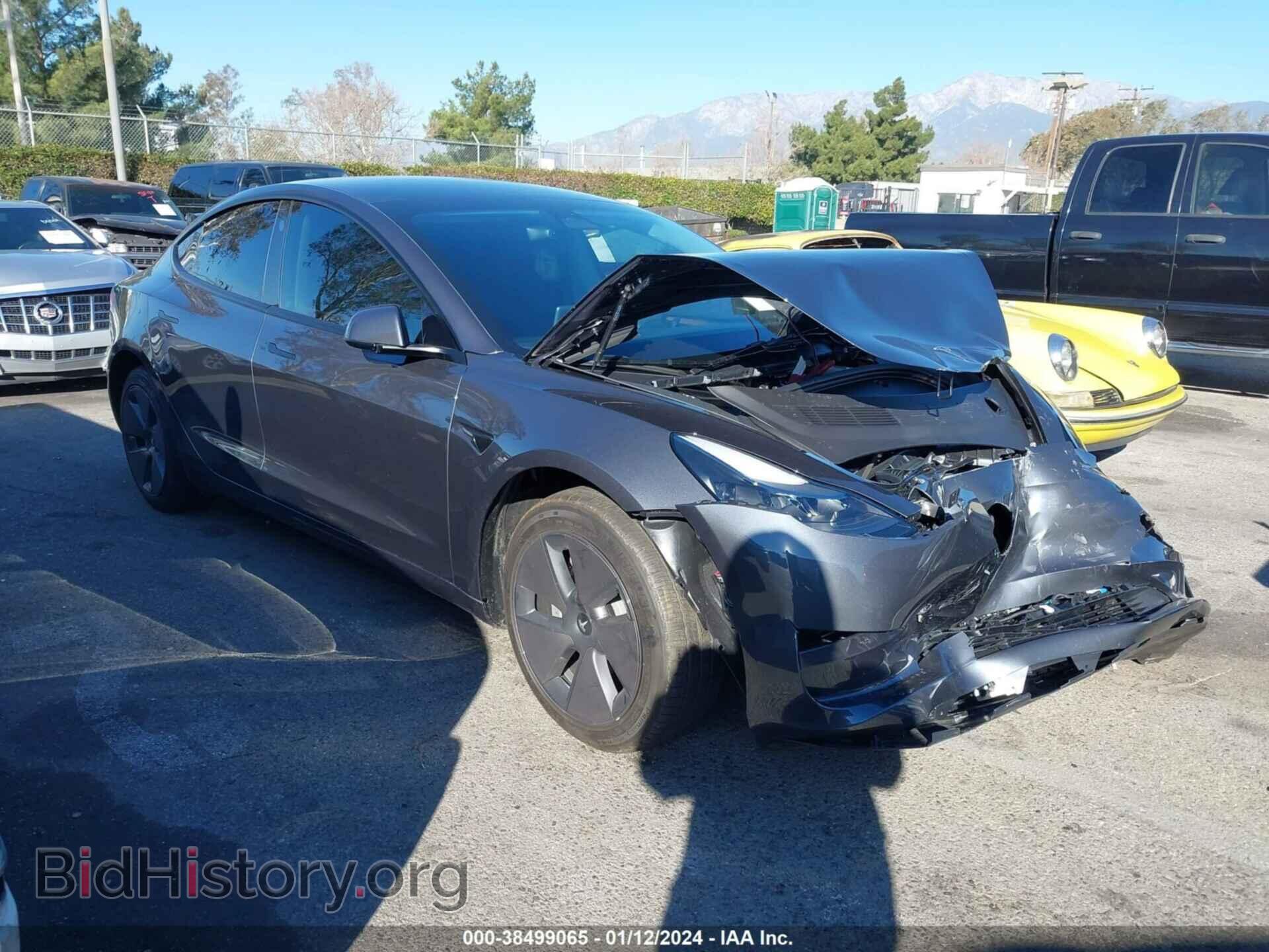 Фотография 5YJ3E1EA4PF700749 - TESLA MODEL 3 2023