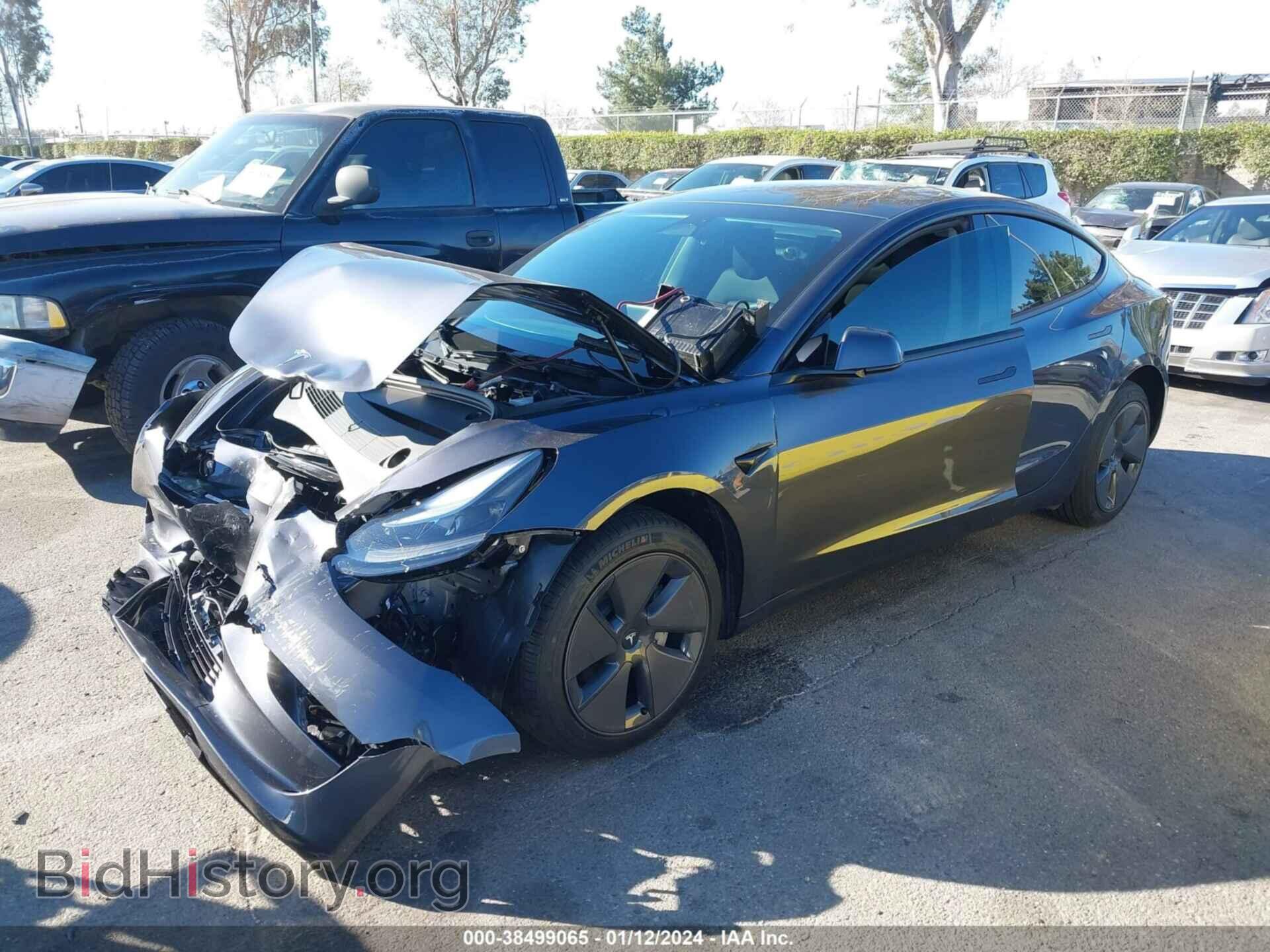 2023 TESLA MODEL 3 - VIN: 5YJ3E1EA4PF700749 - Фото 2