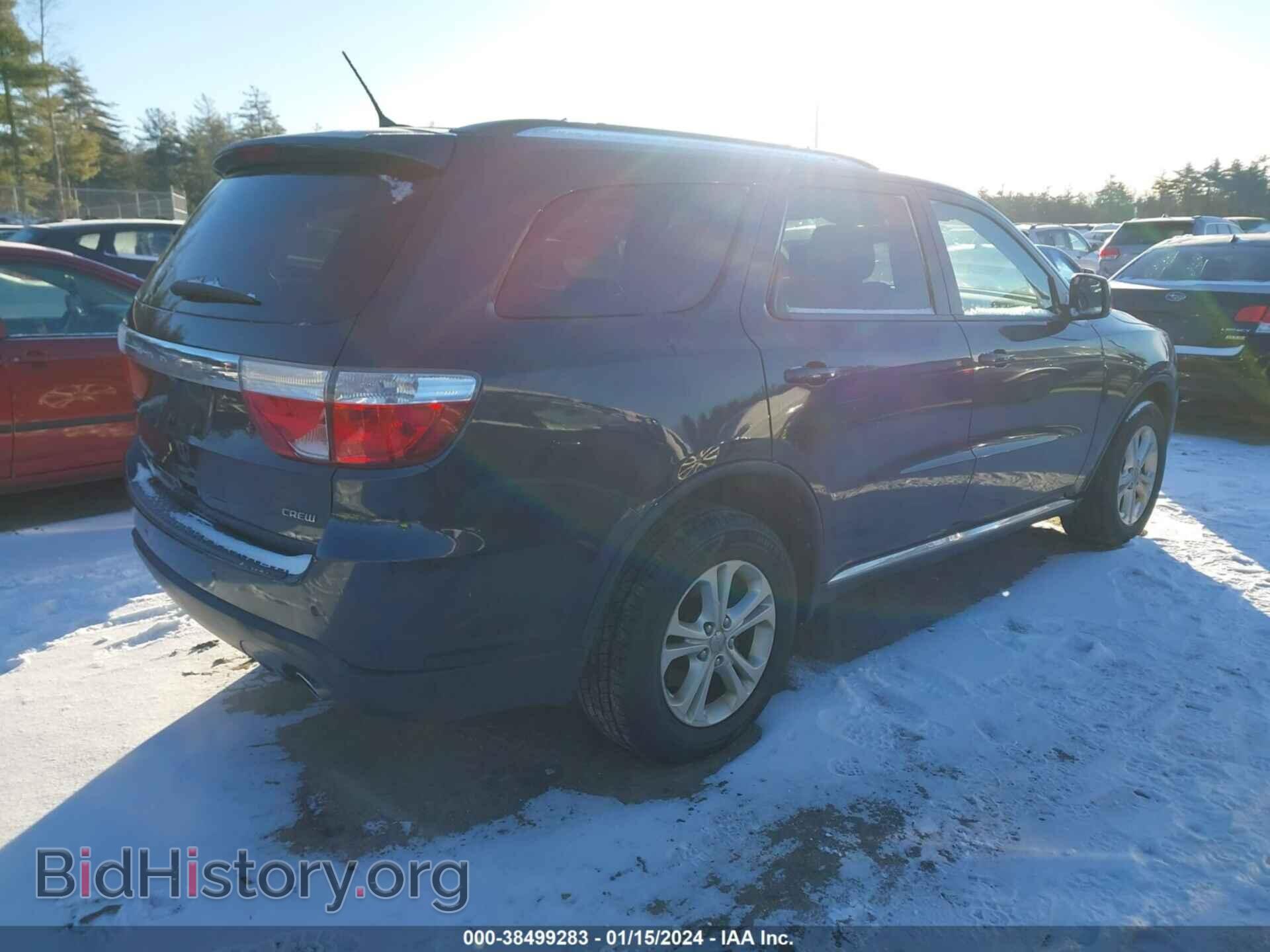 2012 DODGE DURANGO - VIN: 1C4RDJDG2CC301493 - Фото 4