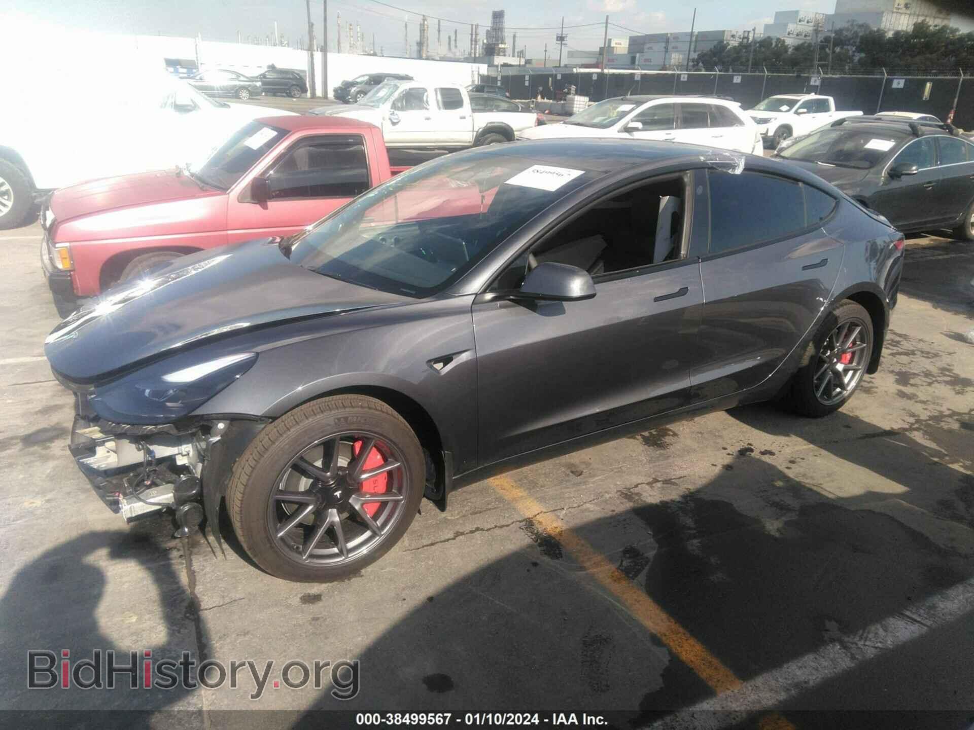 2023 TESLA MODEL 3 - VIN: 5YJ3E1EA0PF618257 - Фото 2
