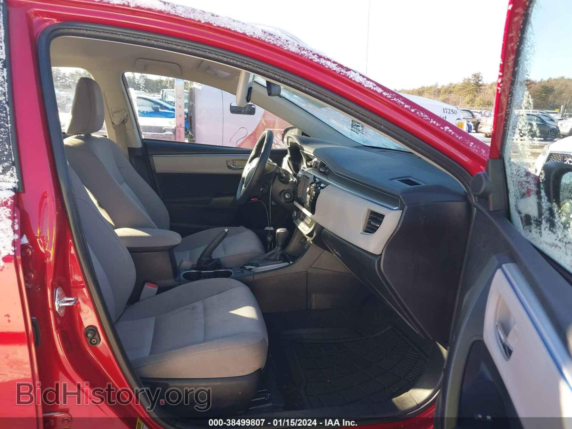 2014 TOYOTA COROLLA - VIN: 2T1BURHEXEC052038 - Фото 5