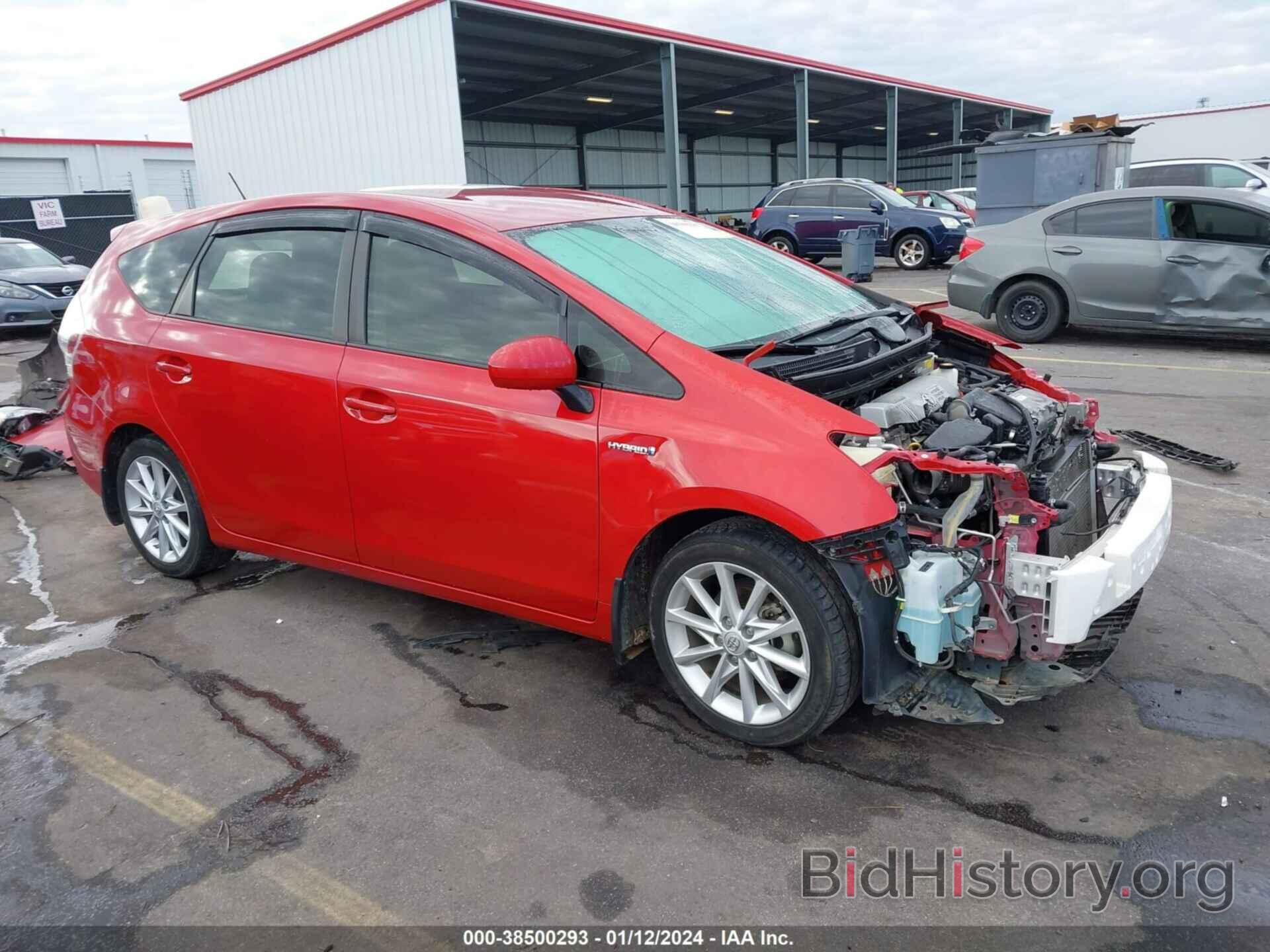 Photo JTDZN3EUXC3176563 - TOYOTA PRIUS V 2012