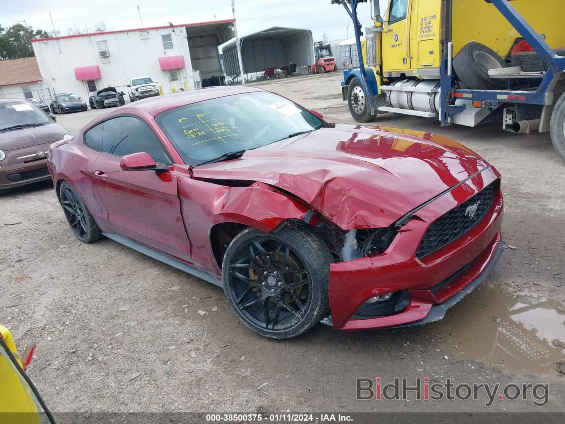 Photo 1FA6P8AM3G5201349 - FORD MUSTANG 2016