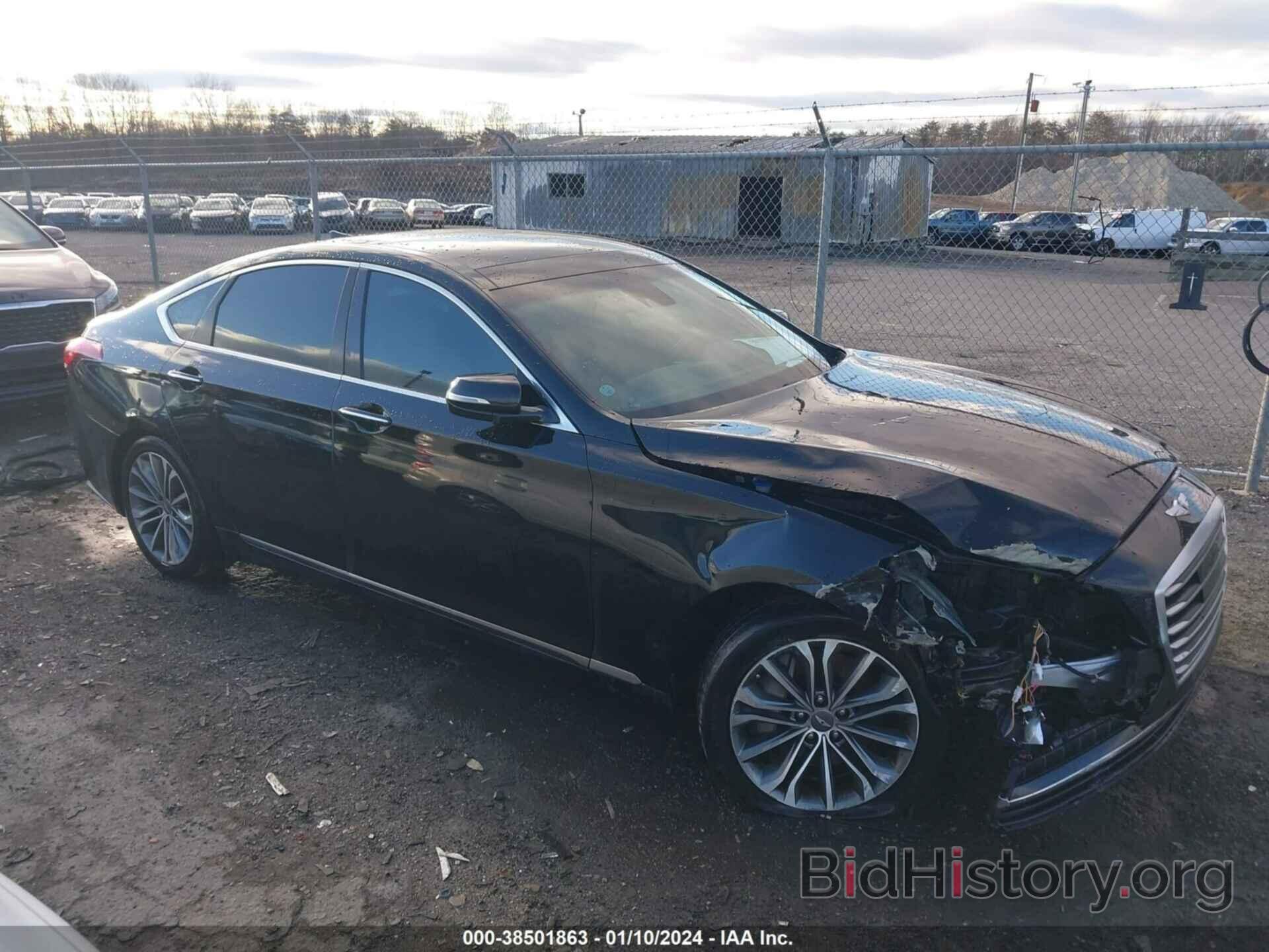 Photo KMHGN4JE9FU015725 - HYUNDAI GENESIS 2015