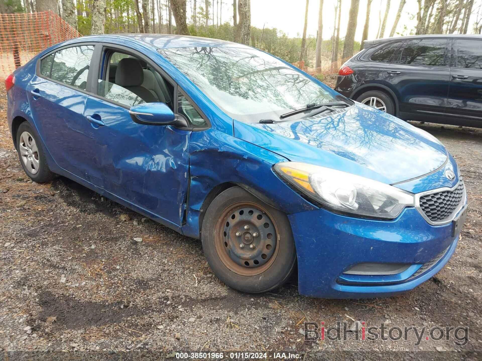 Photo KNAFX4A60F5287865 - KIA FORTE 2015