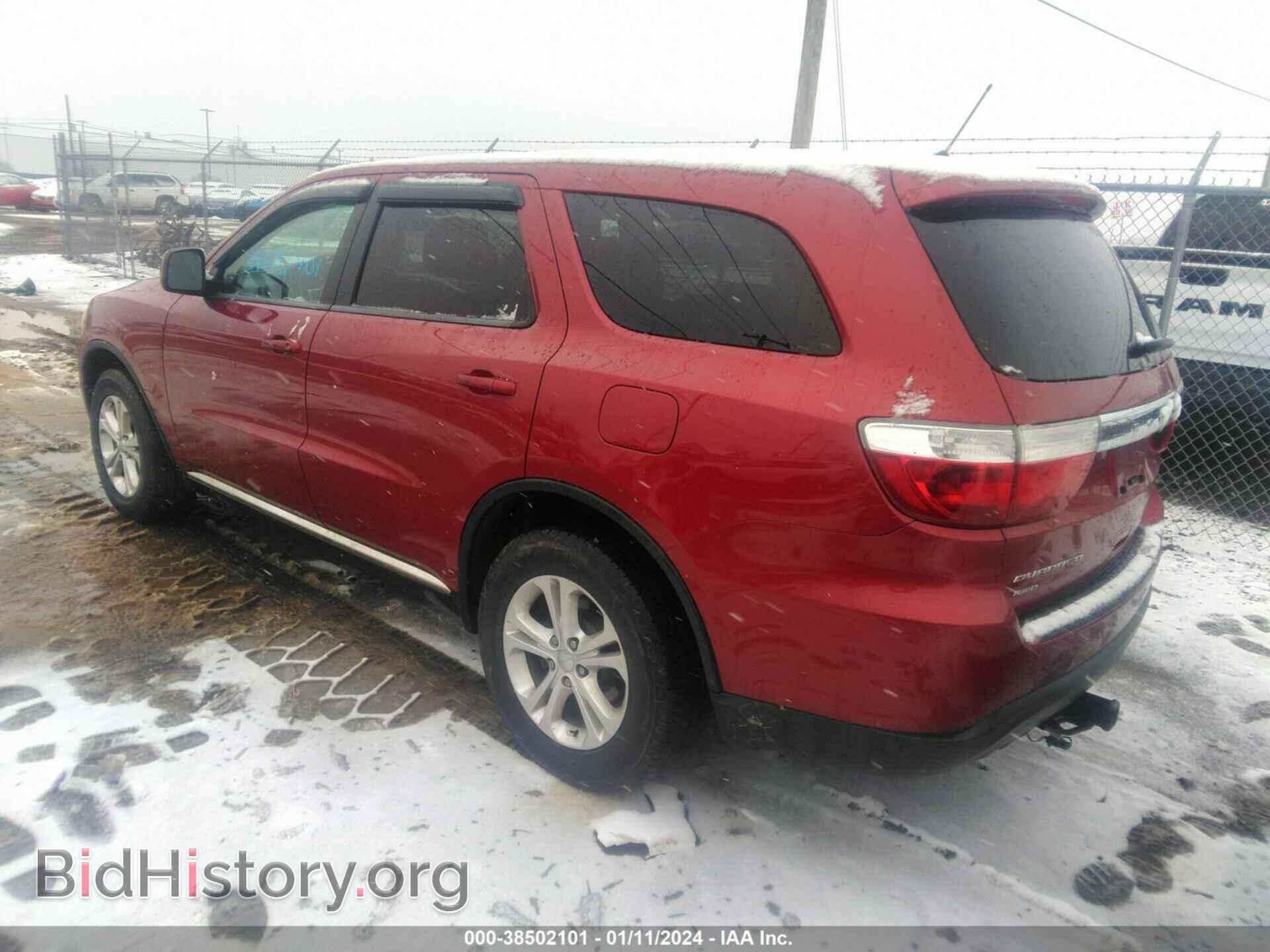 2013 DODGE DURANGO - VIN: 1C4RDJAG7DC668072 - Photo 3
