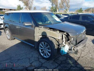 2013 Ford FLEX Limited, gray — VIN 2FMGK5D80DBD18142, IAAI