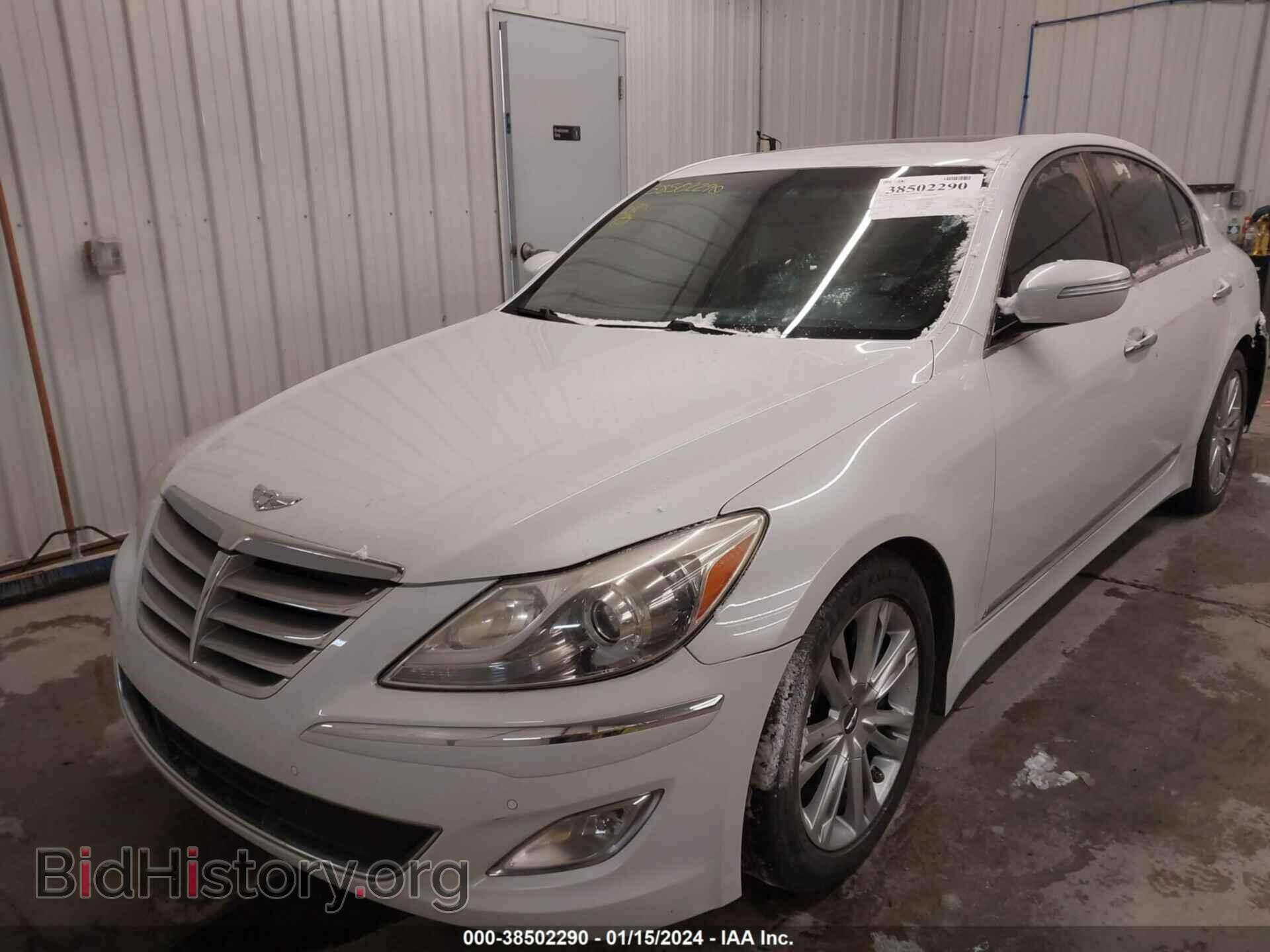 2012 HYUNDAI GENESIS - VIN: KMHGC4DF7CU174202 - Фото 2