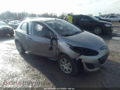 2012 Mazda MAZDA2 Sport, серый — VIN JM1DE1KY2C0136470, IAAI
