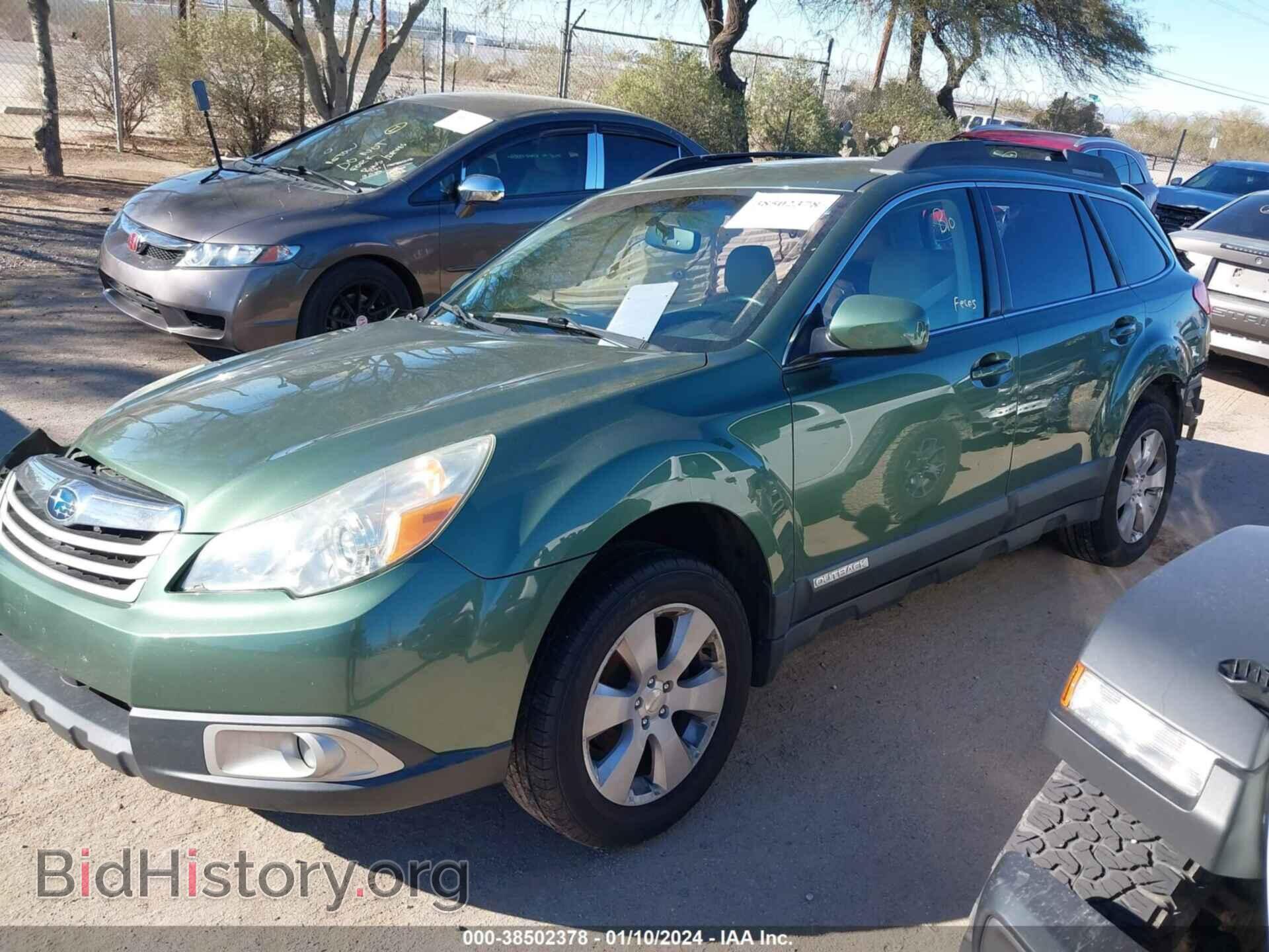 2010 SUBARU OUTBACK - VIN: 4S4BRBCC1A3374600 - Фото 2
