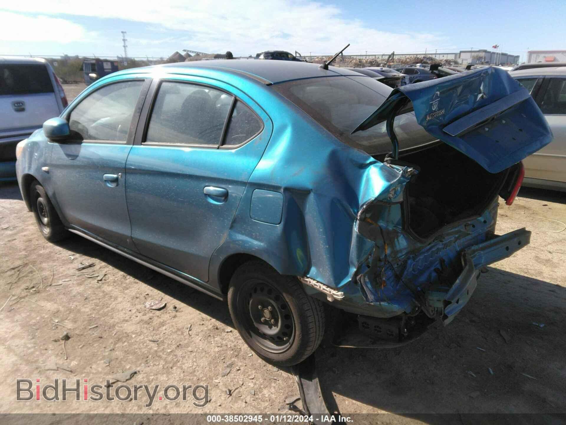 2019 MITSUBISHI MIRAGE G4 - VIN: ML32F3FJ9KHF03092 - Фото 3