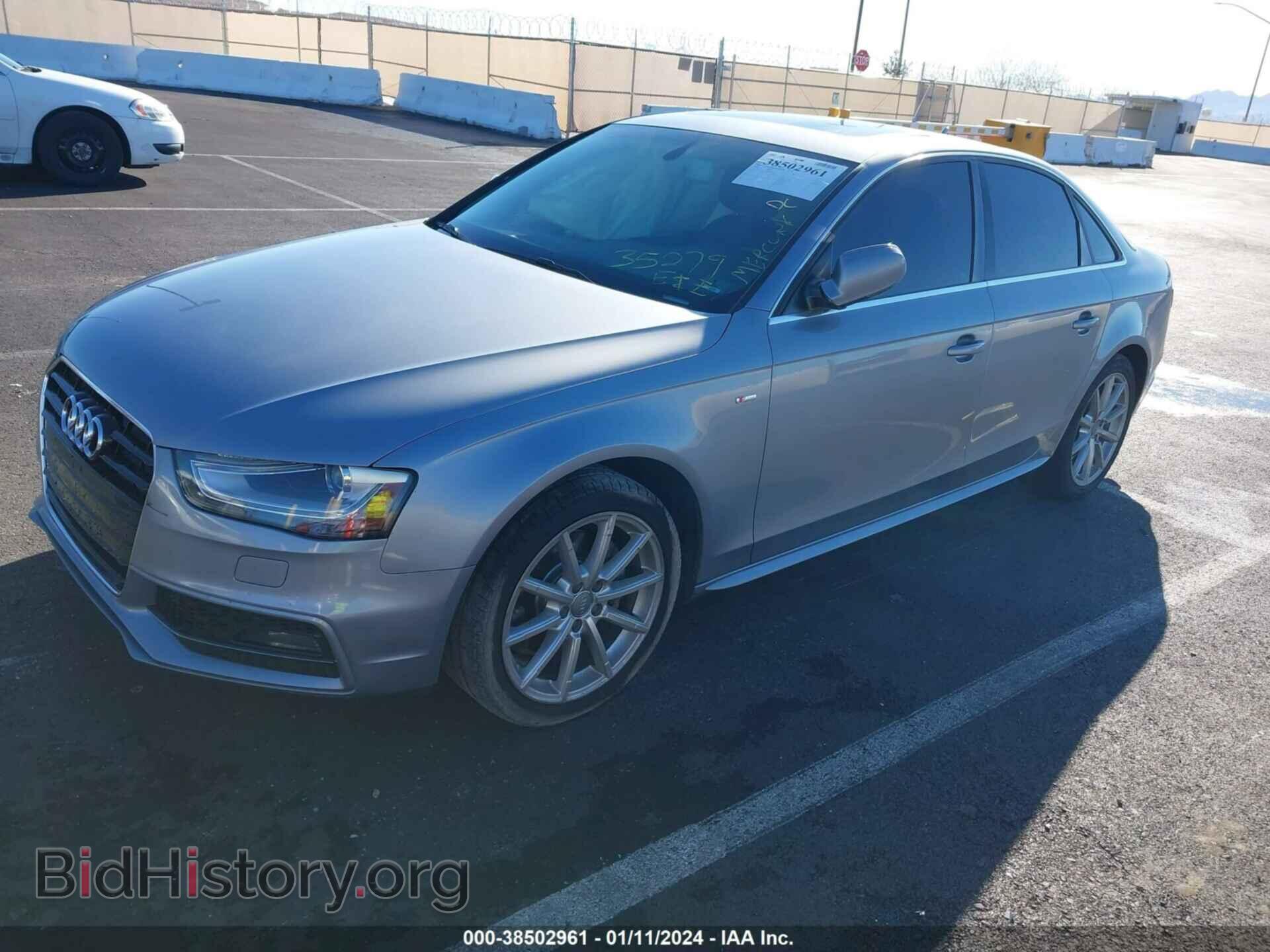 2016 AUDI A4 - VIN: WAUAFAFL4GN007487 - Фото 2