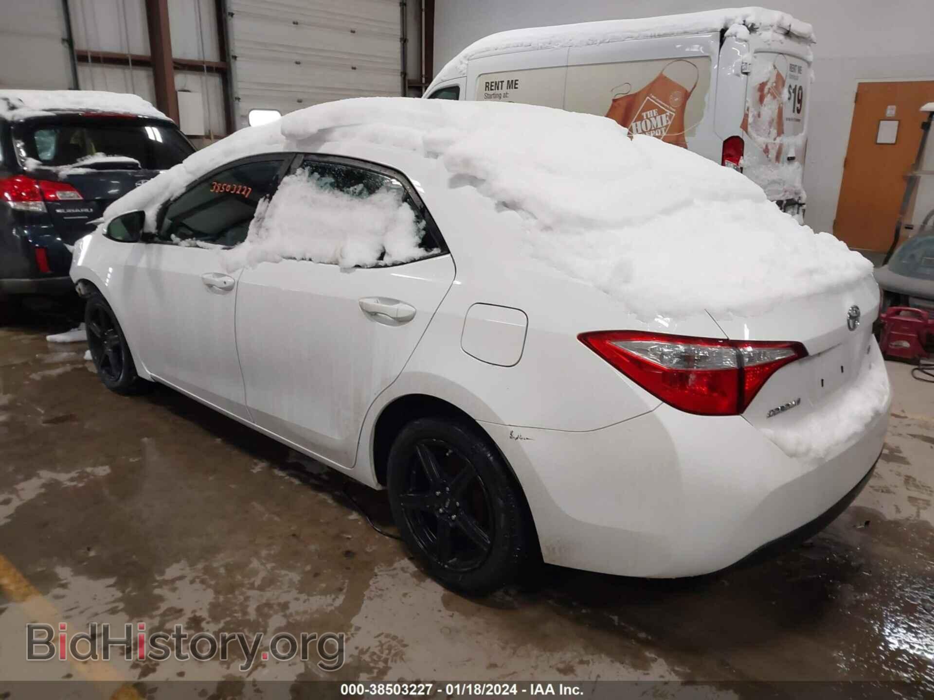2014 TOYOTA COROLLA - VIN: 2T1BURHE7EC208780 - Фото 3