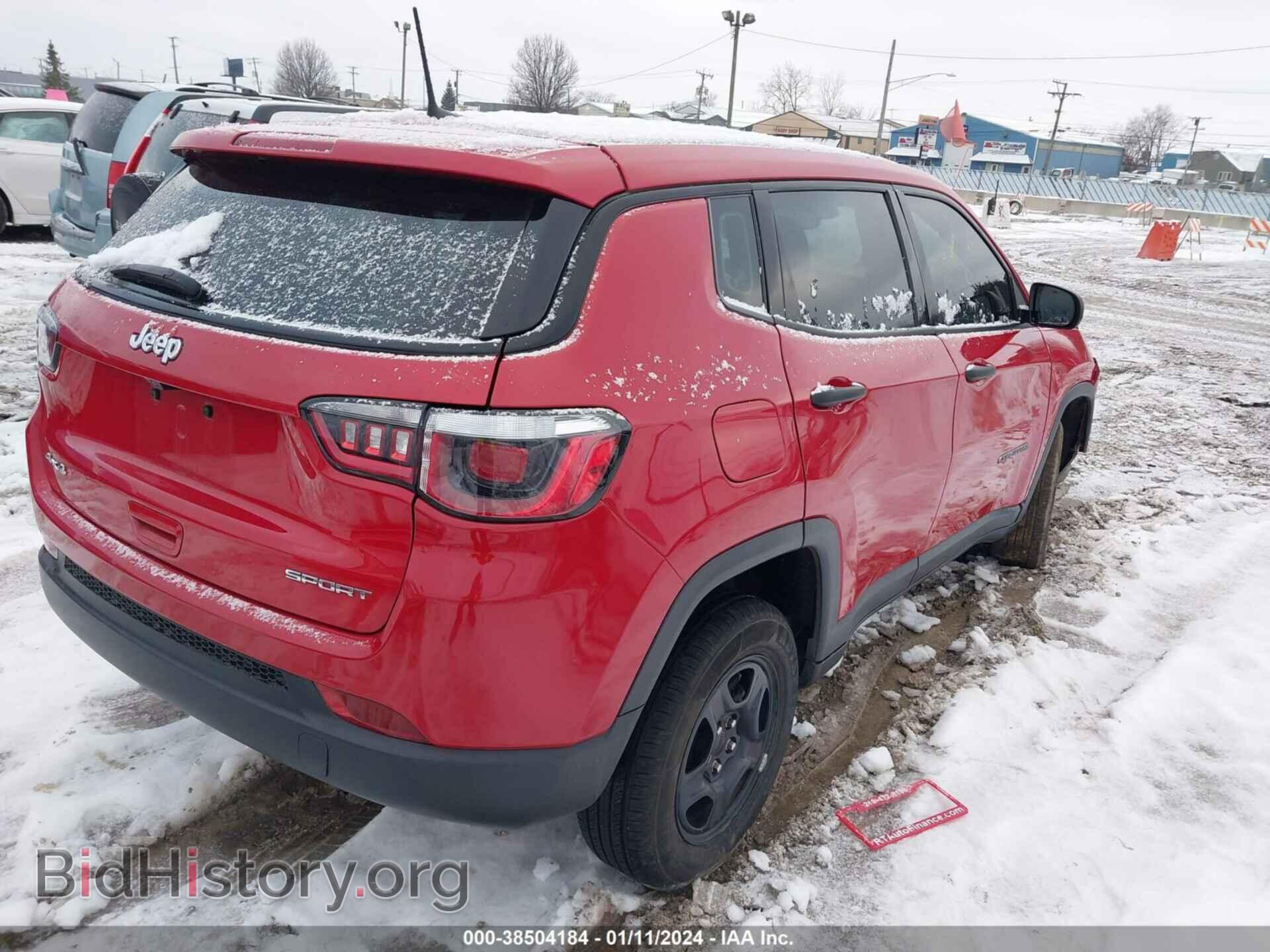 2019 JEEP COMPASS - VIN: 3C4NJDAB4KT621399 - Фото 4