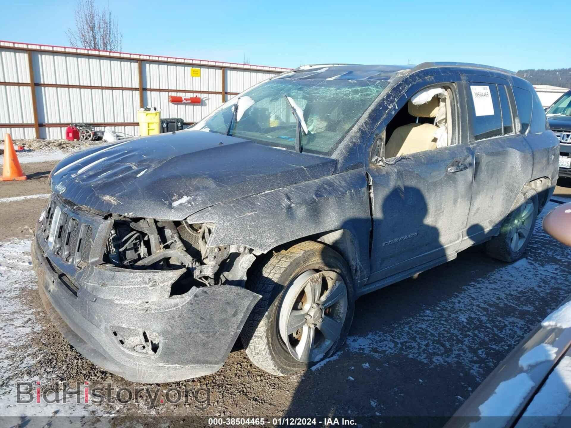 2014 JEEP COMPASS - VIN: 1C4NJDBB7ED879263 - Фото 2