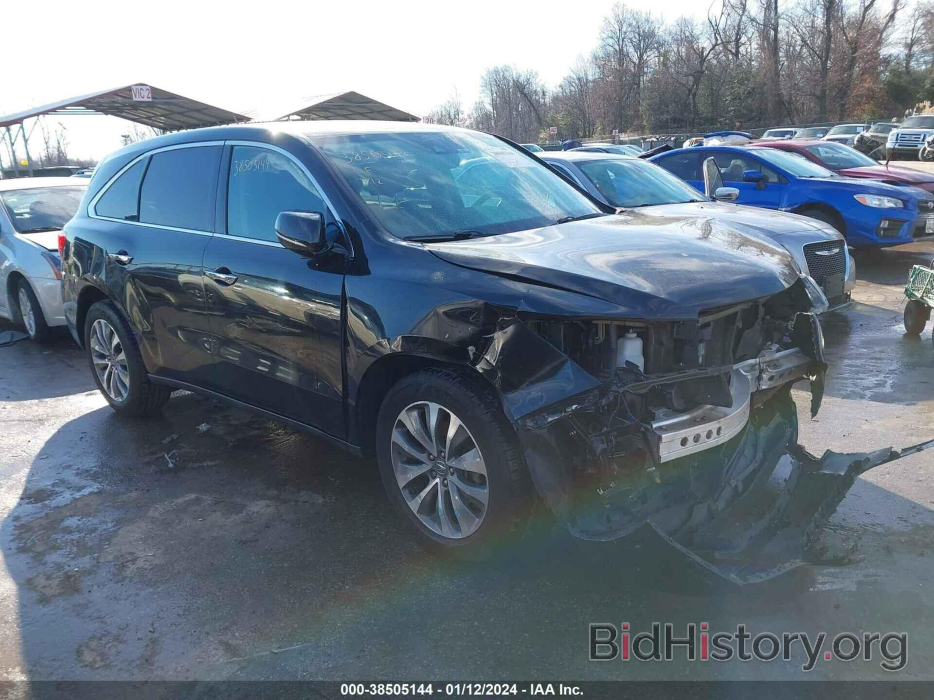 Photo 5FRYD4H40GB008891 - ACURA MDX 2016