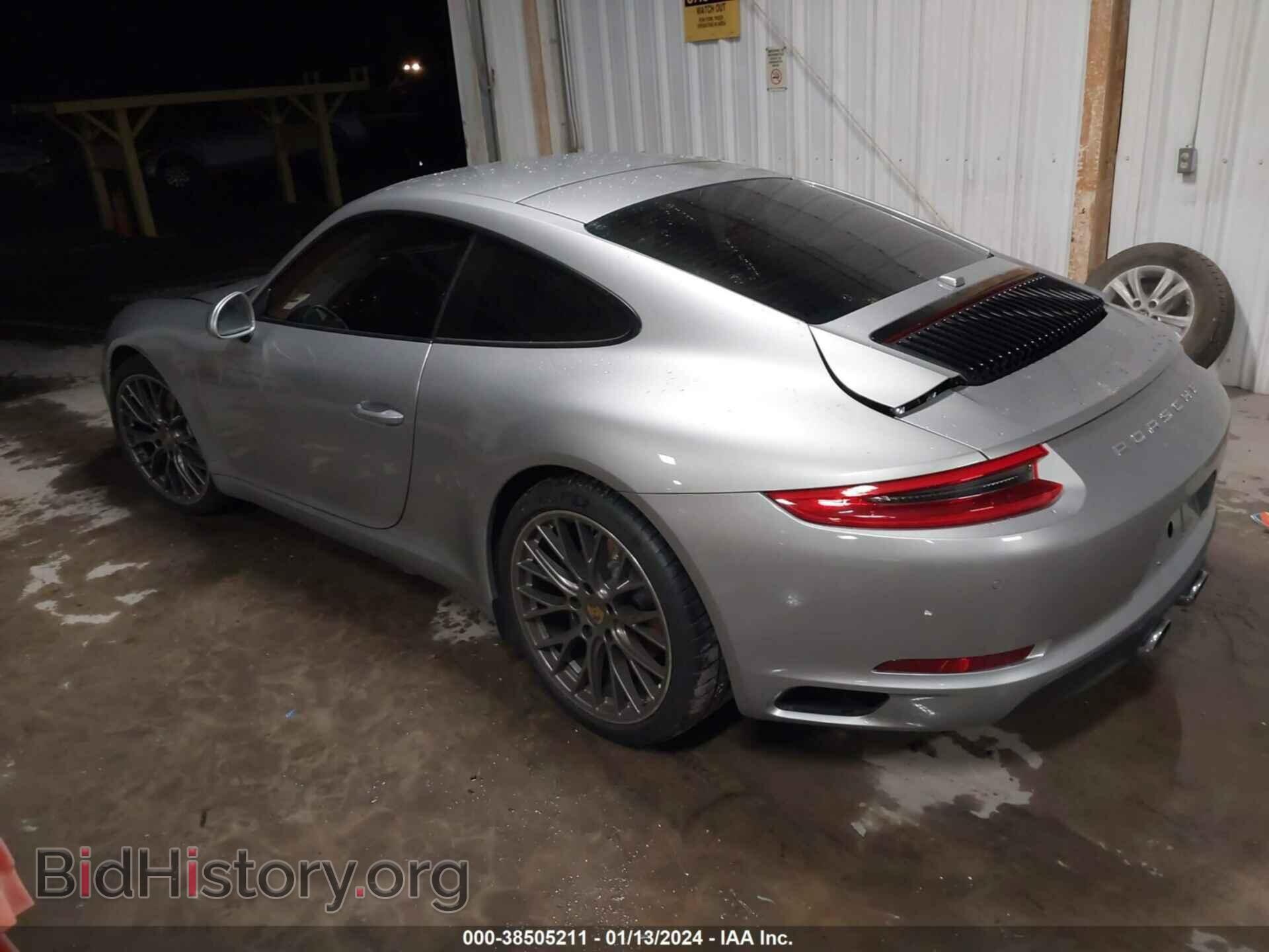 2017 PORSCHE 911 - VIN: WP0AA2A94HS107272 - Фото 3