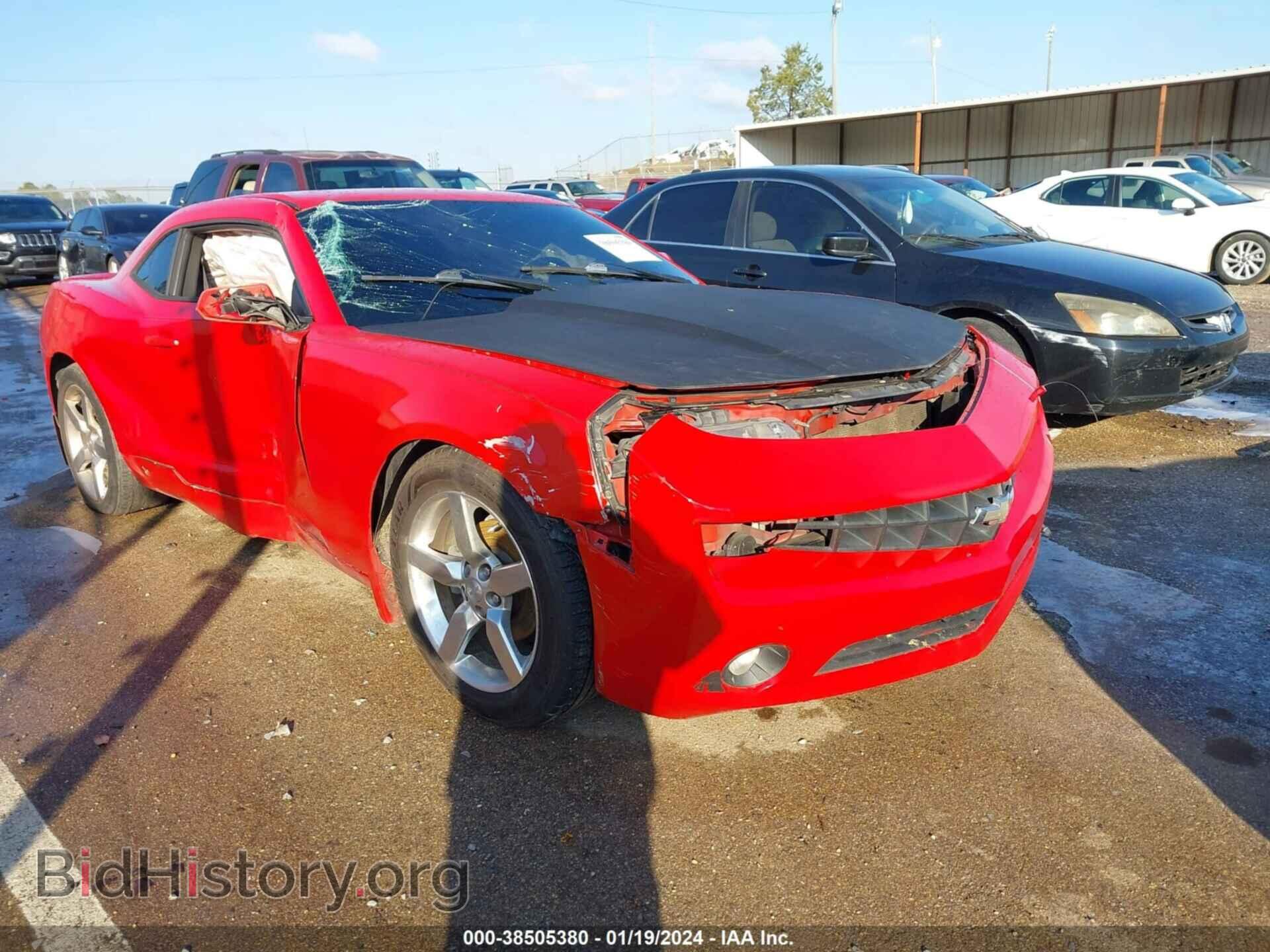 Фотография 2G1FB1E36C9197353 - CHEVROLET CAMARO 2012