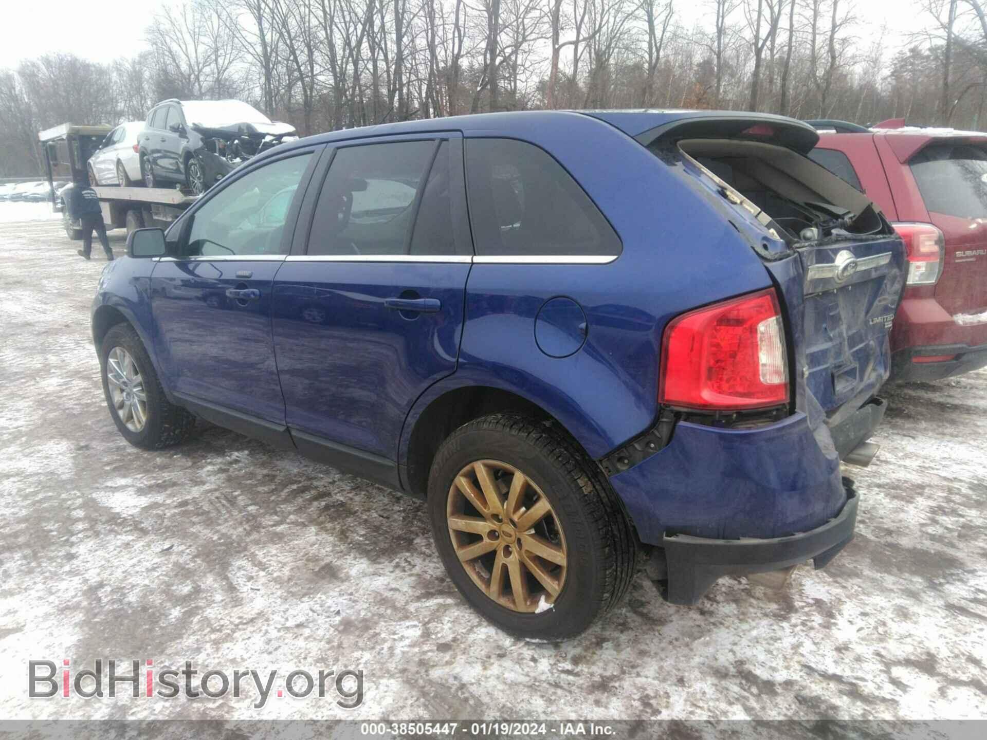 2014 FORD EDGE - VIN: 2FMDK4KC7EBA01075 - Фото 3