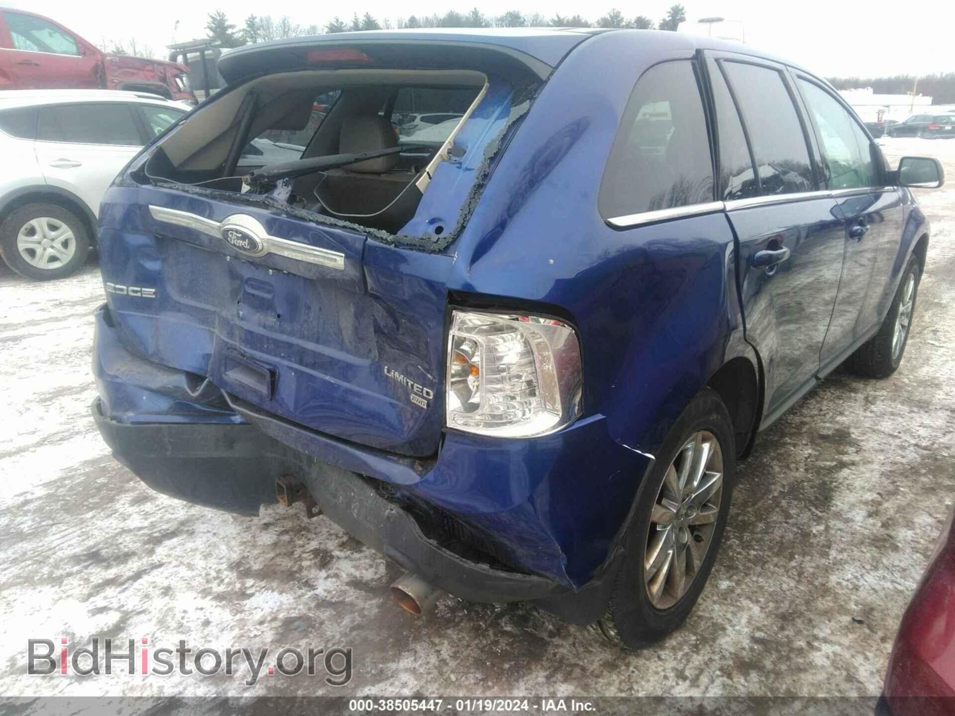2014 FORD EDGE - VIN: 2FMDK4KC7EBA01075 - Фото 4