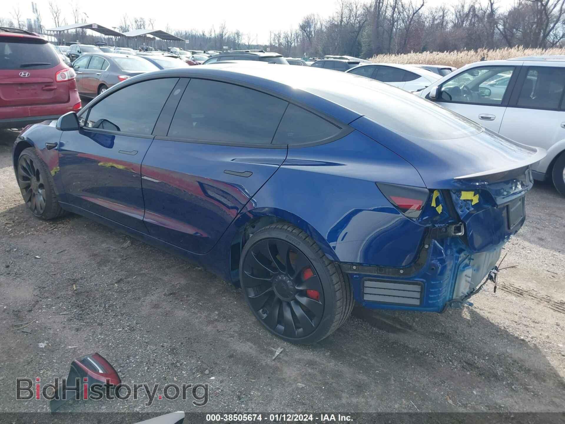 2023 TESLA MODEL 3 - VIN: 5YJ3E1EC9PF420827 - Фото 3