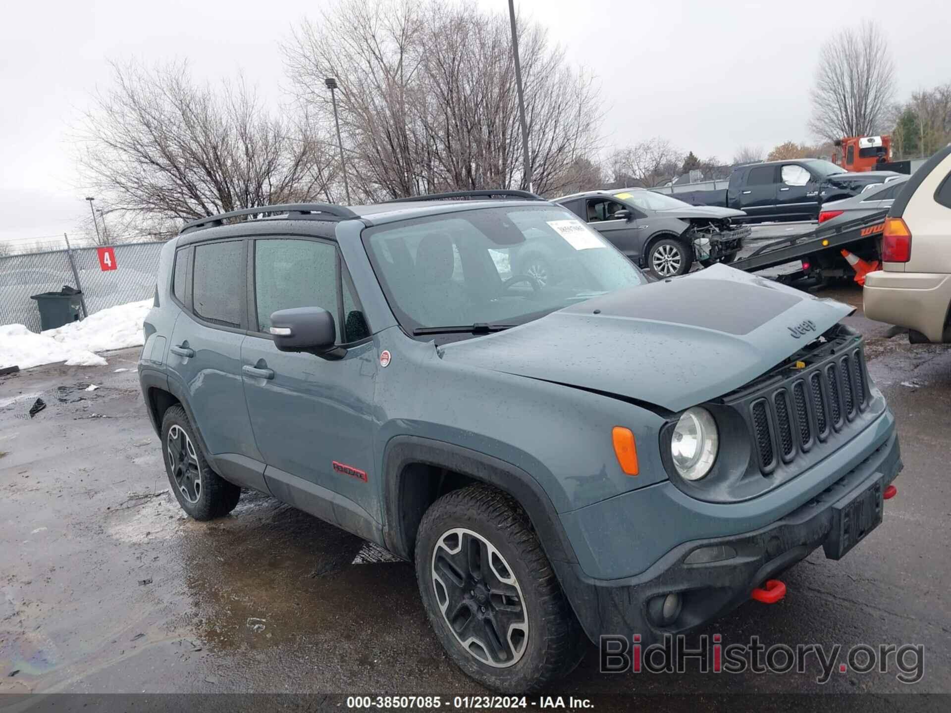 Фотография ZACCJBCT8GPE27698 - JEEP RENEGADE 2016