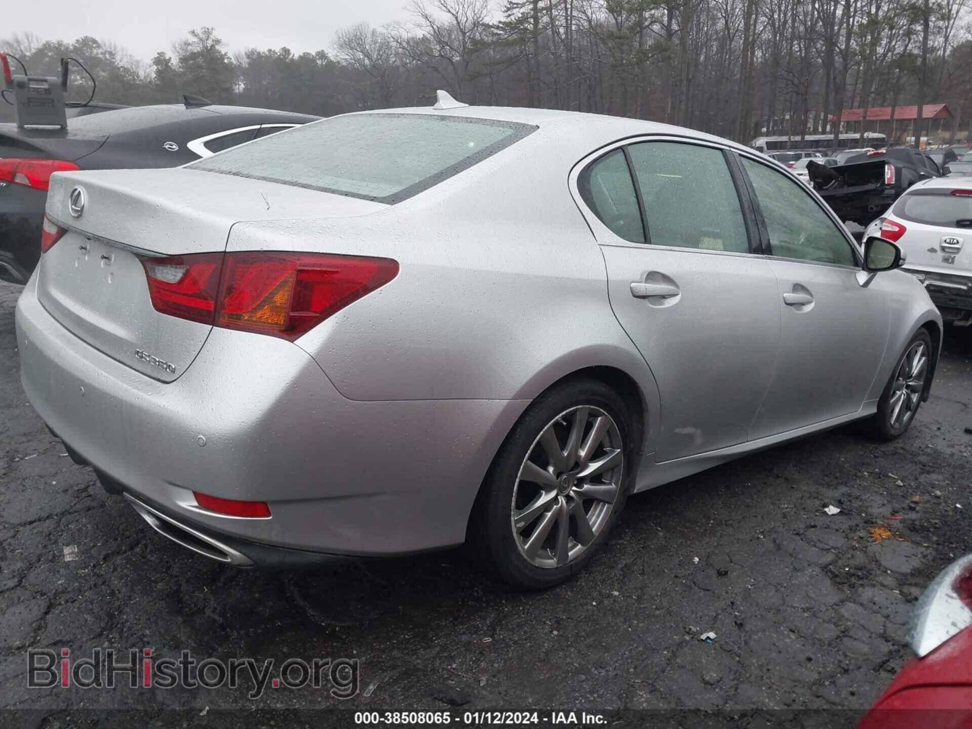 2013 LEXUS GS 350 - VIN: JTHBE1BL0D5022806 - Фото 4