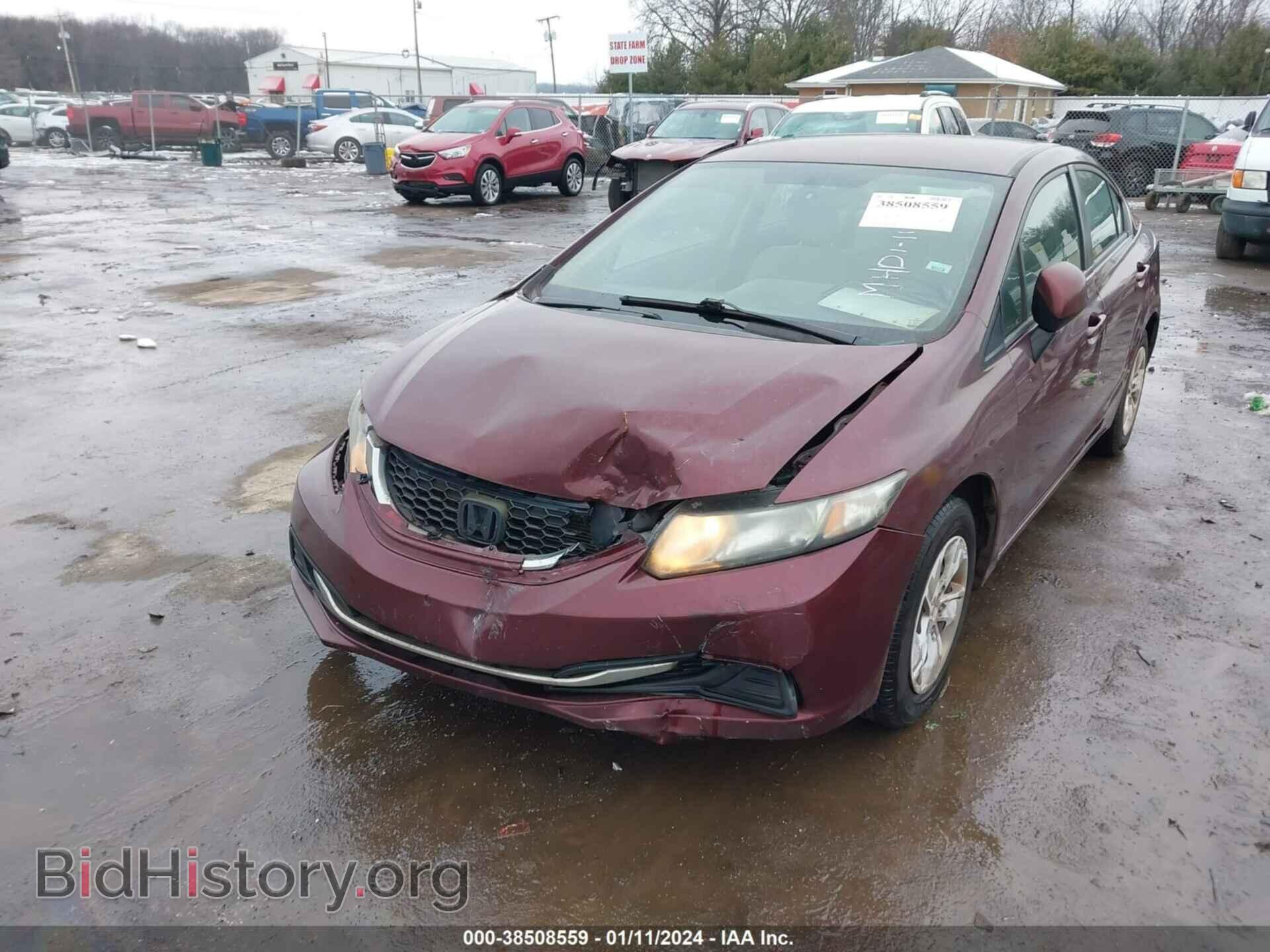 2013 HONDA CIVIC - VIN: 2HGFB2F57DH591479 - Фото 2