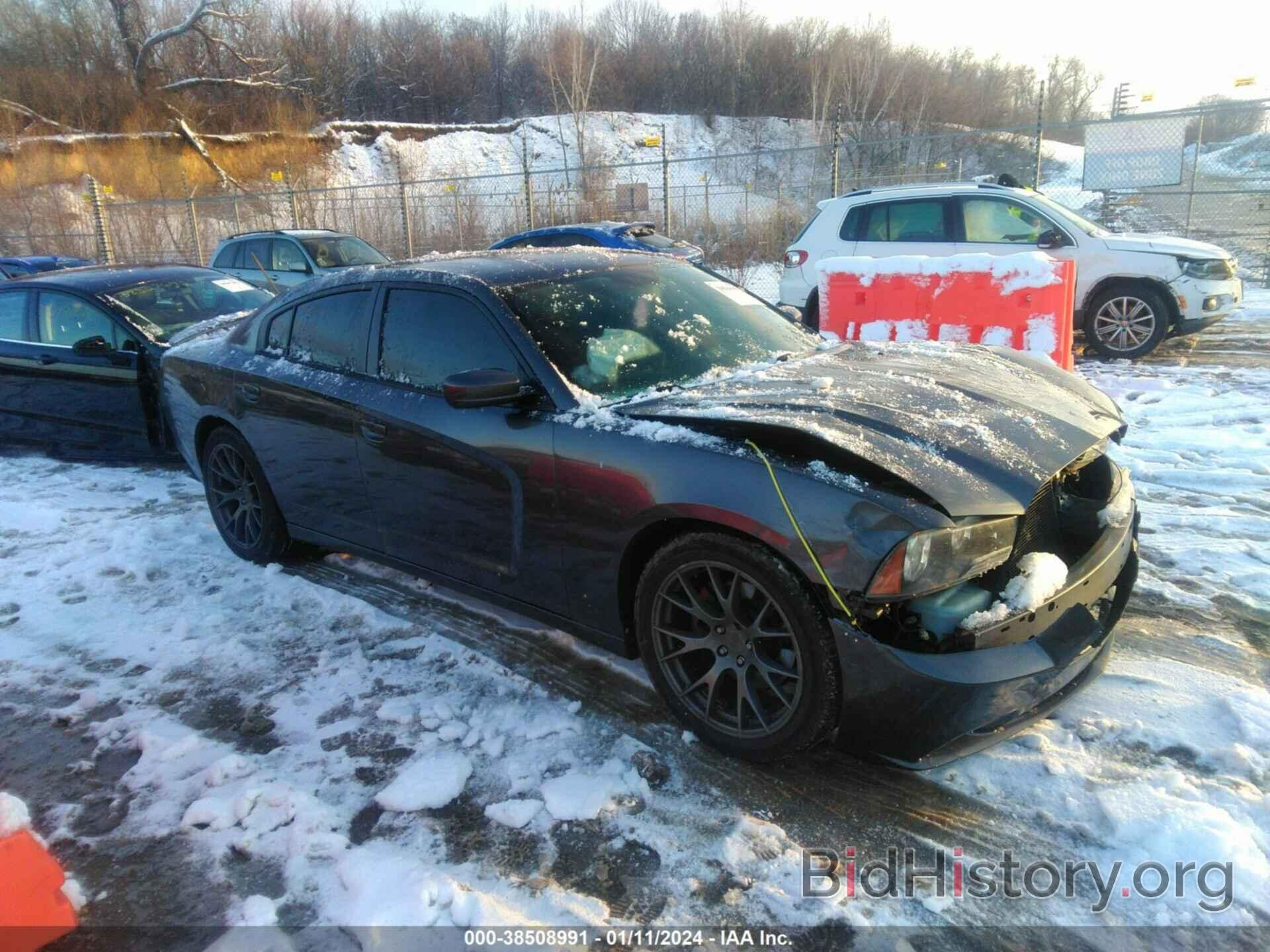 Photo 2C3CDXHG2DH654905 - DODGE CHARGER 2013