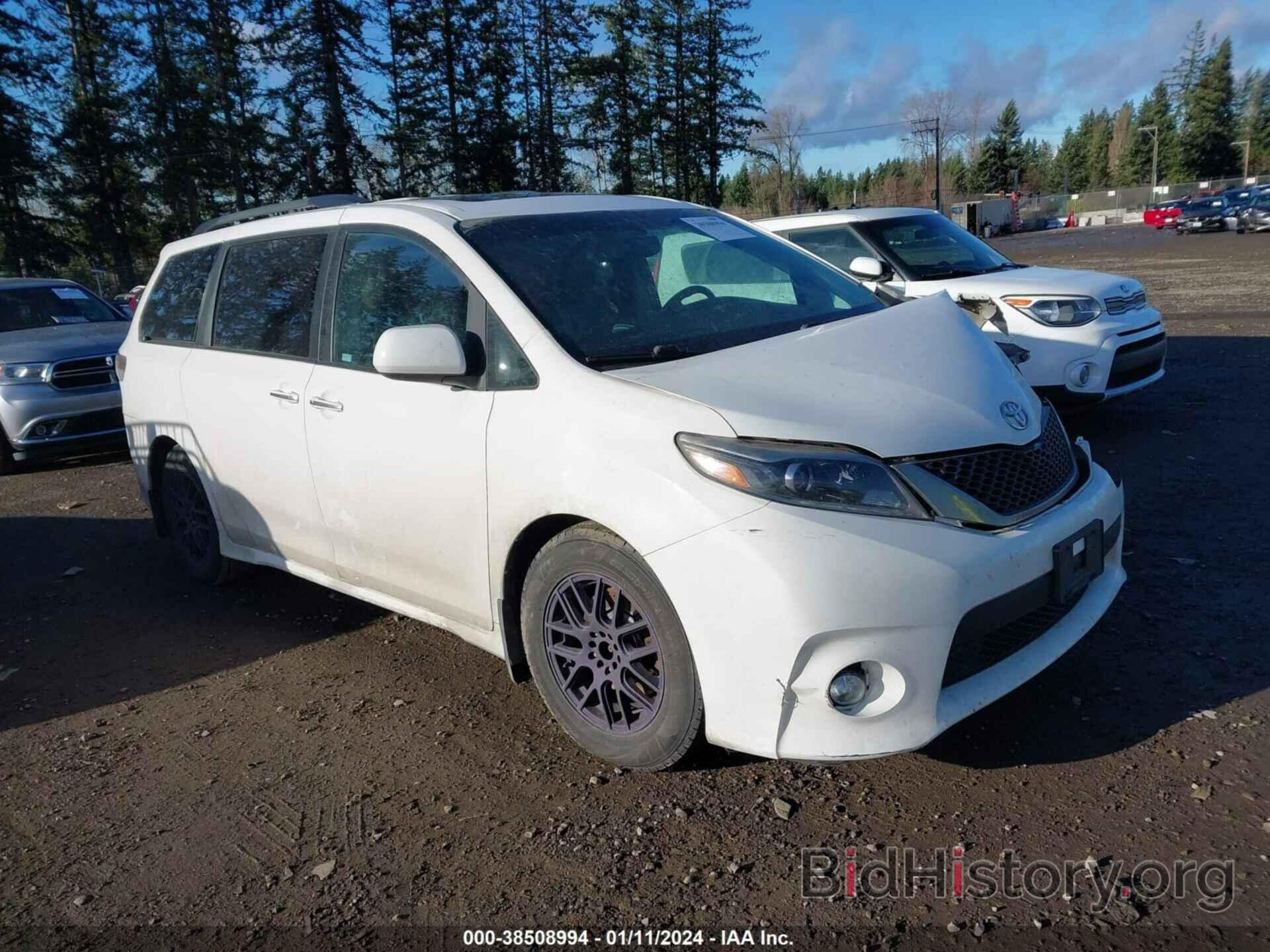 Photo 5TDXZ3DC2HS797743 - TOYOTA SIENNA 2017