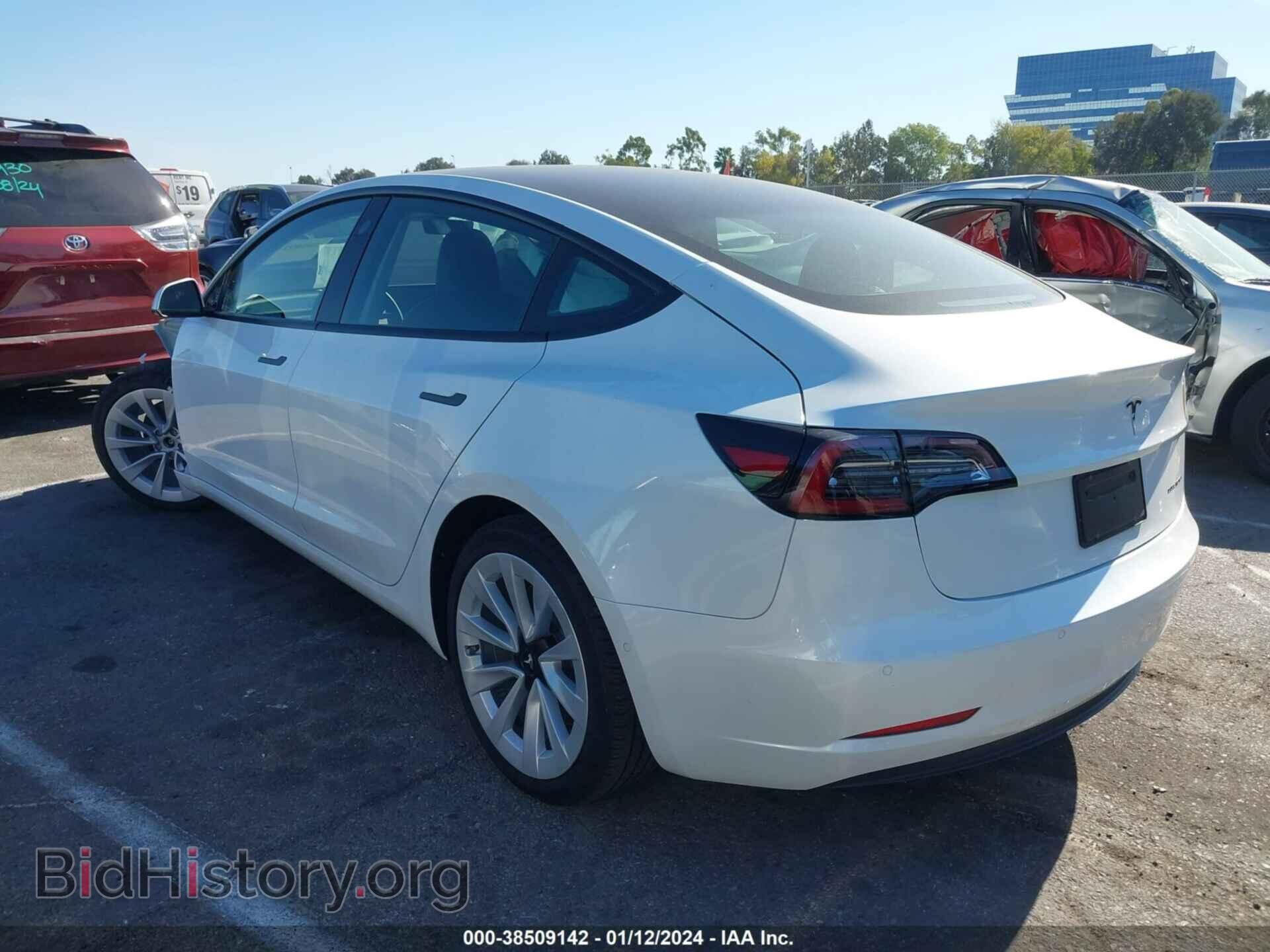 2022 TESLA MODEL 3 - VIN: 5YJ3E1EB3NF319769 - Фото 3