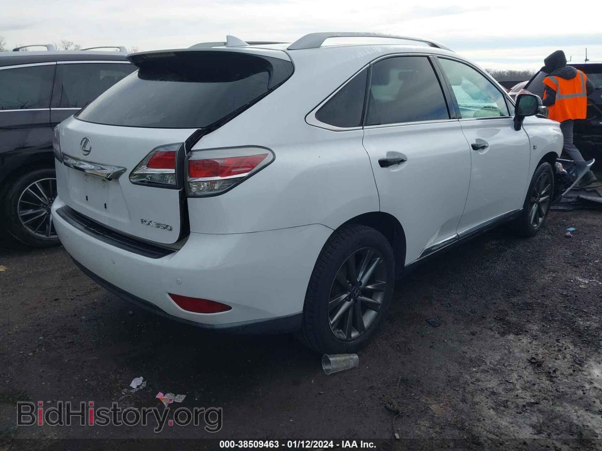 2015 LEXUS RX 350 - VIN: 2T2BK1BA4FC298027 - Фото 4