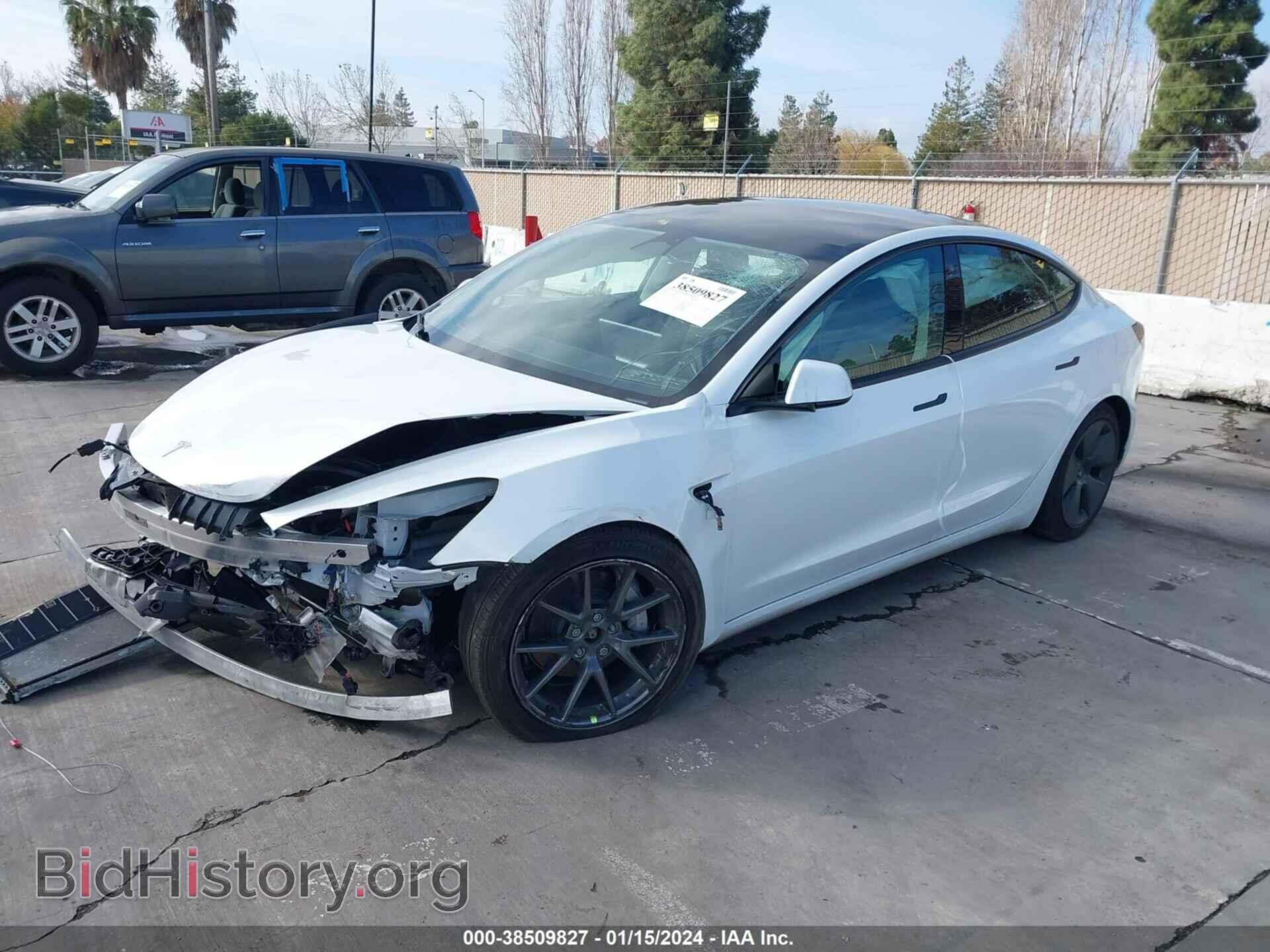 2023 TESLA MODEL 3 - VIN: 5YJ3E1EB7PF393358 - Фото 2