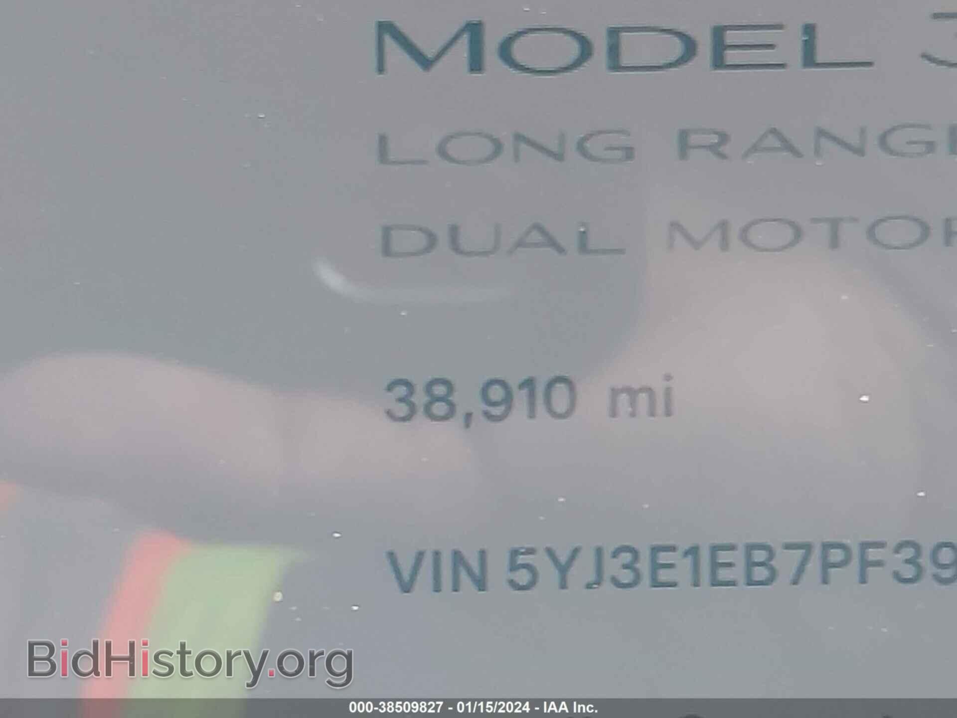 2023 TESLA MODEL 3 - VIN: 5YJ3E1EB7PF393358 - Фото 15