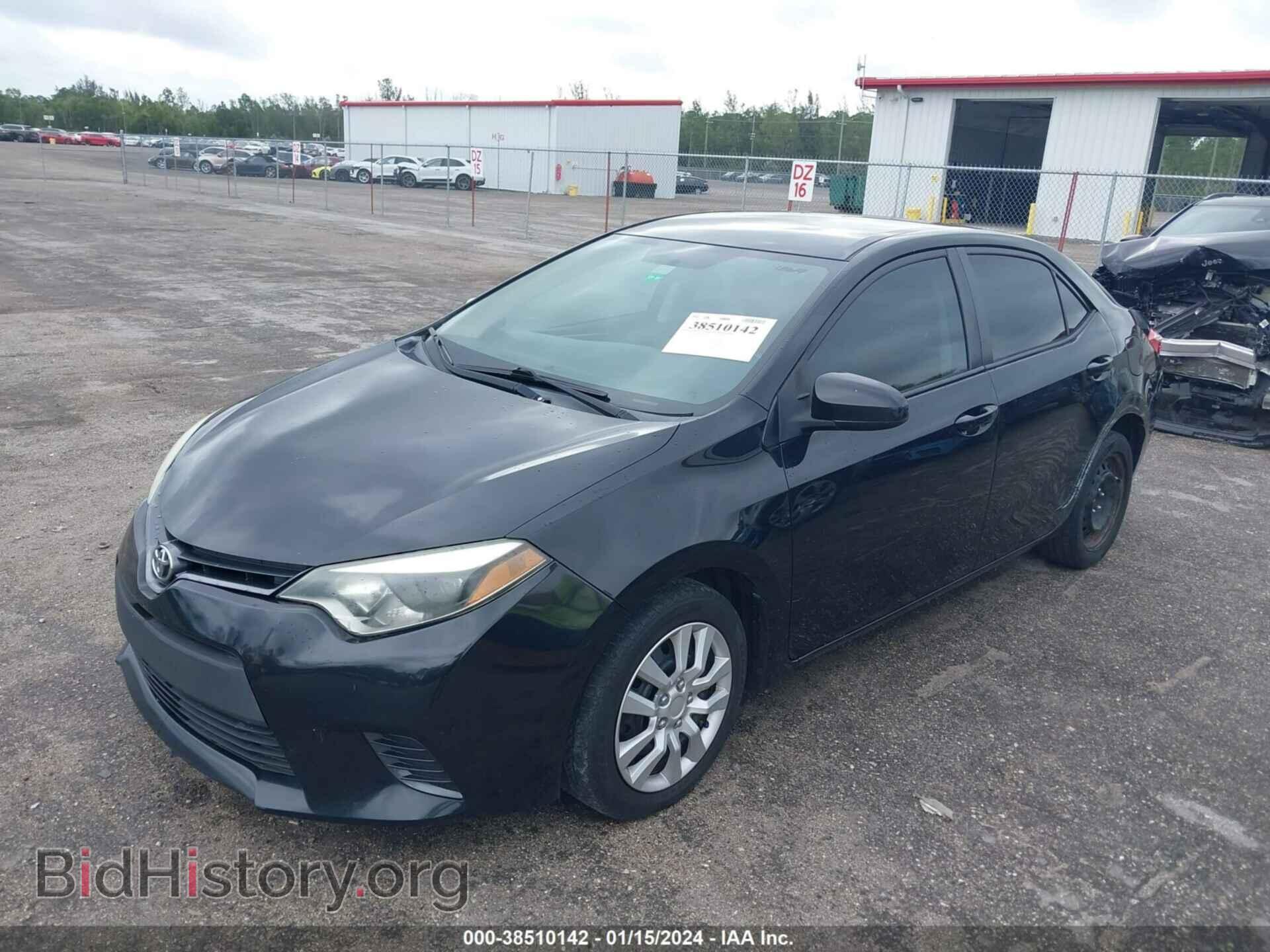 2015 TOYOTA COROLLA - VIN: 2T1BURHEXFC352096 - Фото 2