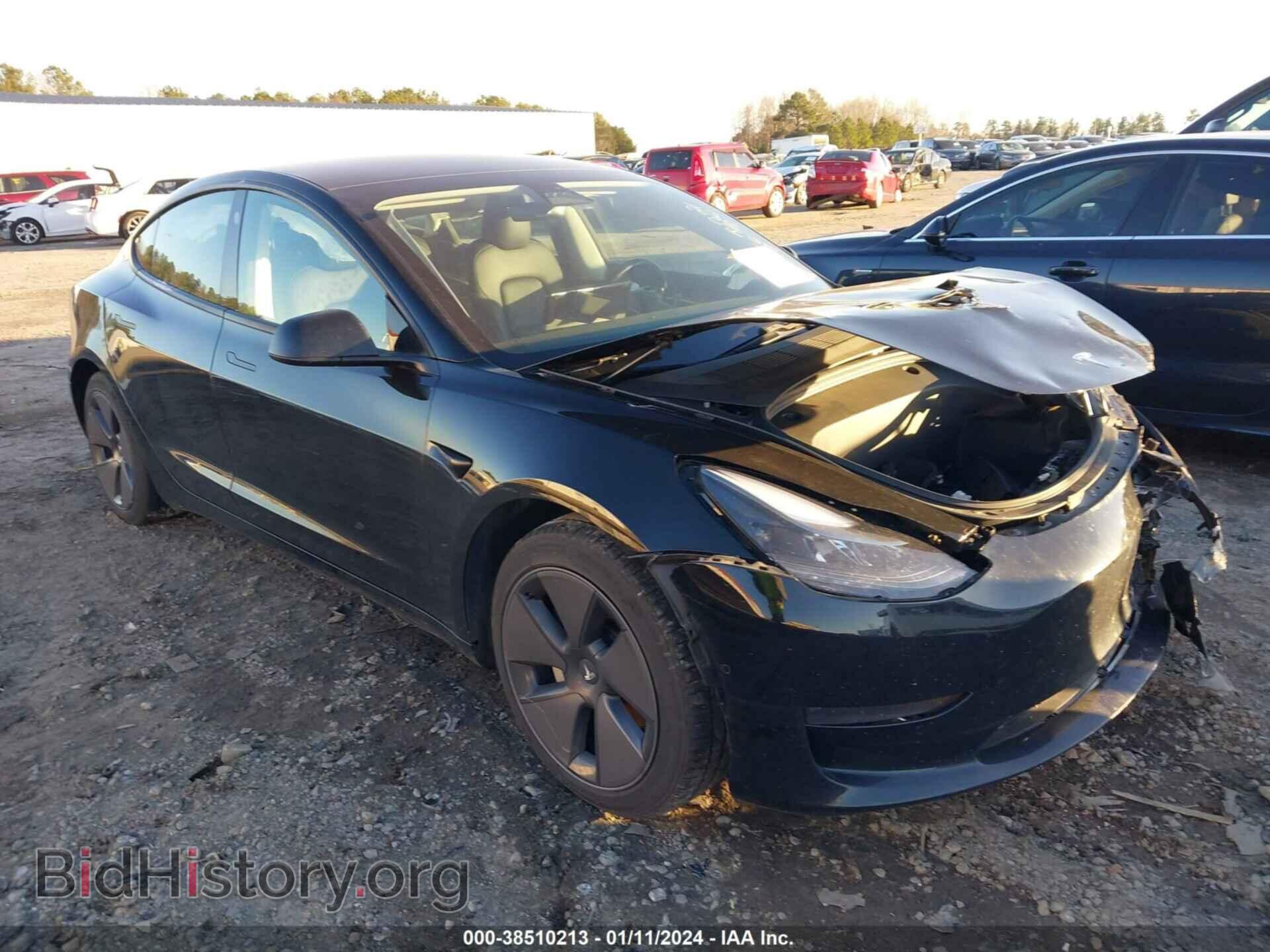 Photo 5YJ3E1EBXMF060227 - TESLA MODEL 3 2021