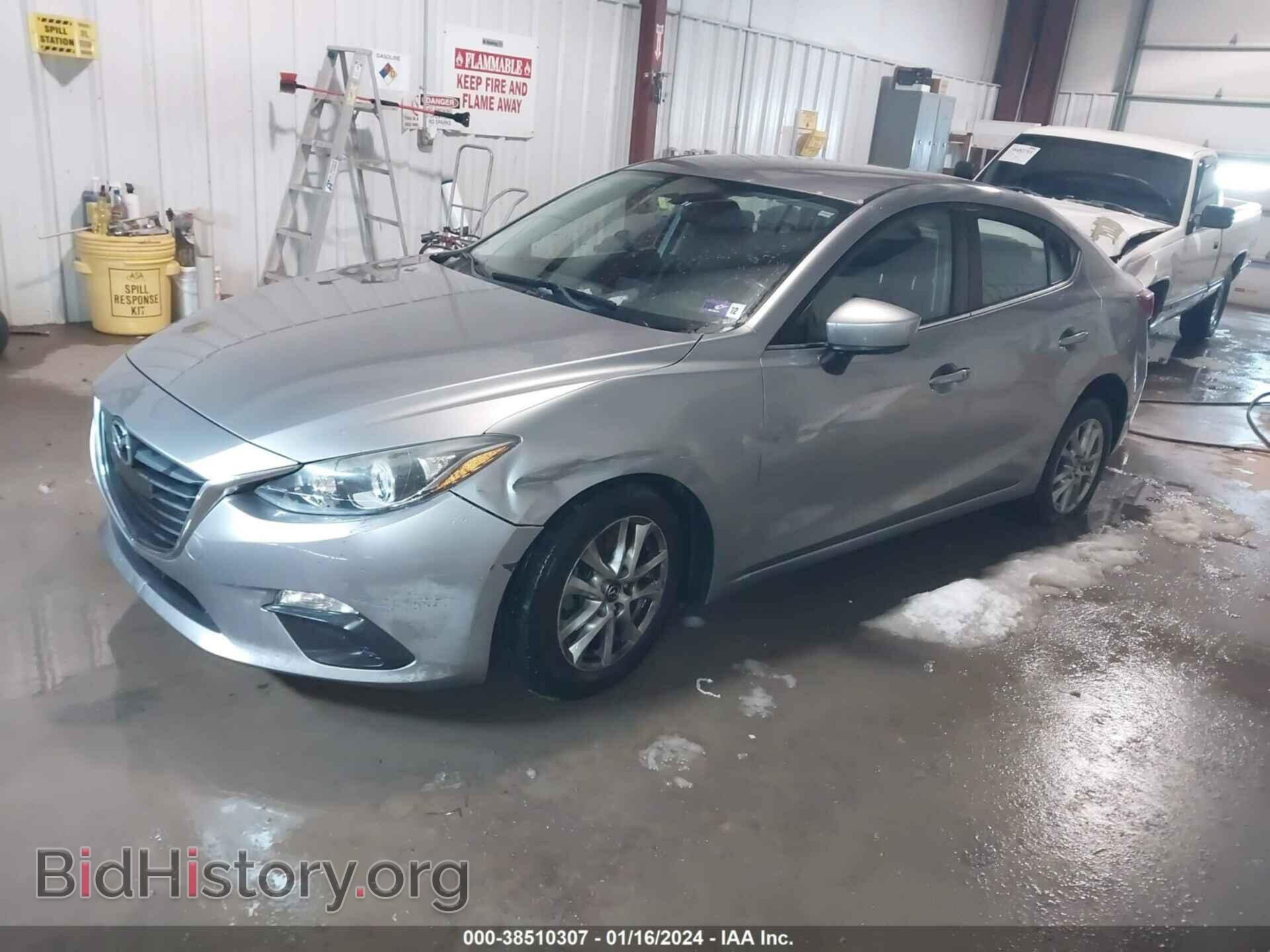 2014 MAZDA MAZDA3 - VIN: JM1BM1V71E1116933 - Фото 2