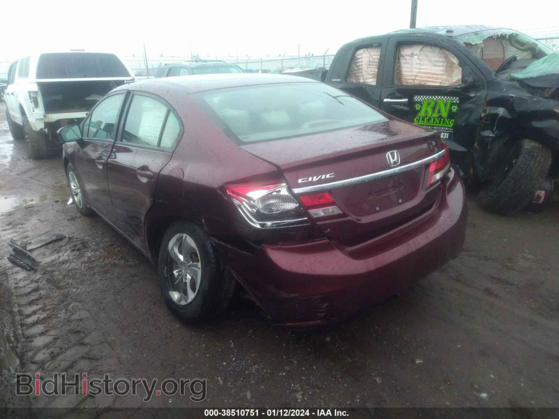 2015 HONDA CIVIC - VIN: 19XFB2F59FE254924 - Фото 3