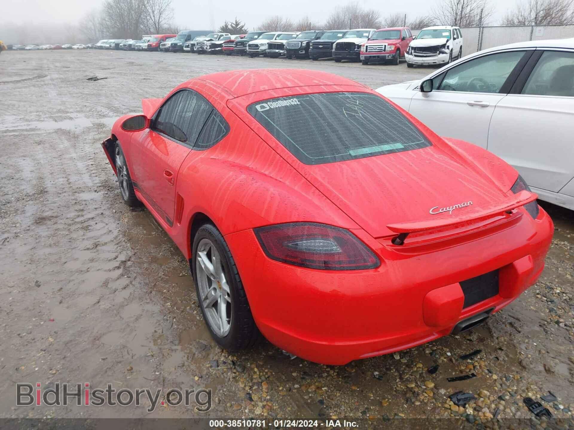 2008 PORSCHE CAYMAN - VIN: WP0AA29878U760162 - Фото 3