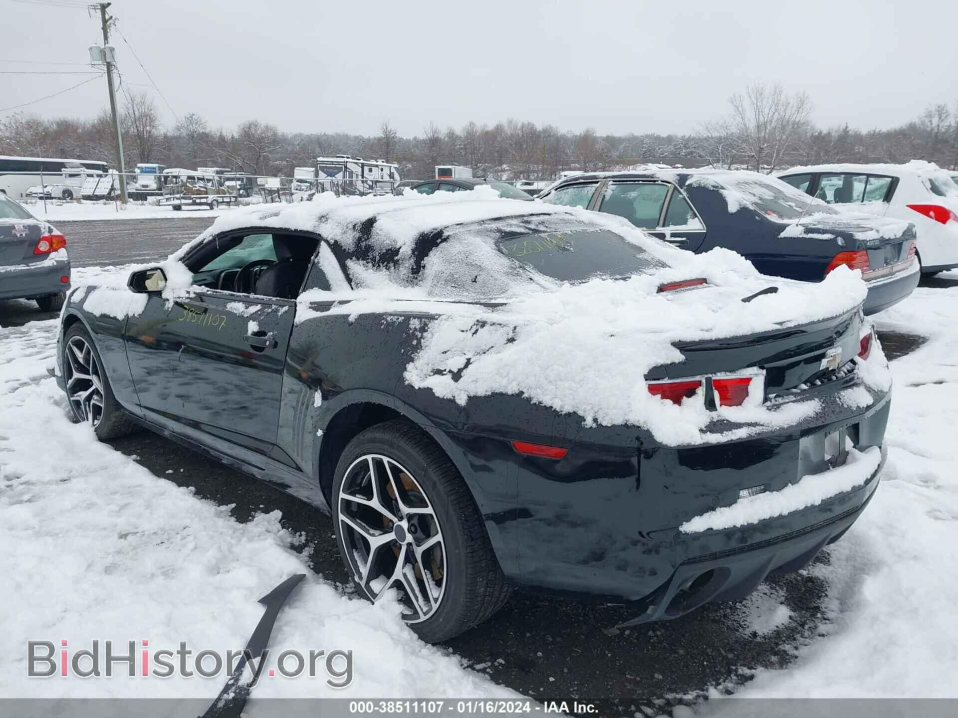 2012 CHEVROLET CAMARO - VIN: 2G1FK3DJ4C9202965 - Фото 3