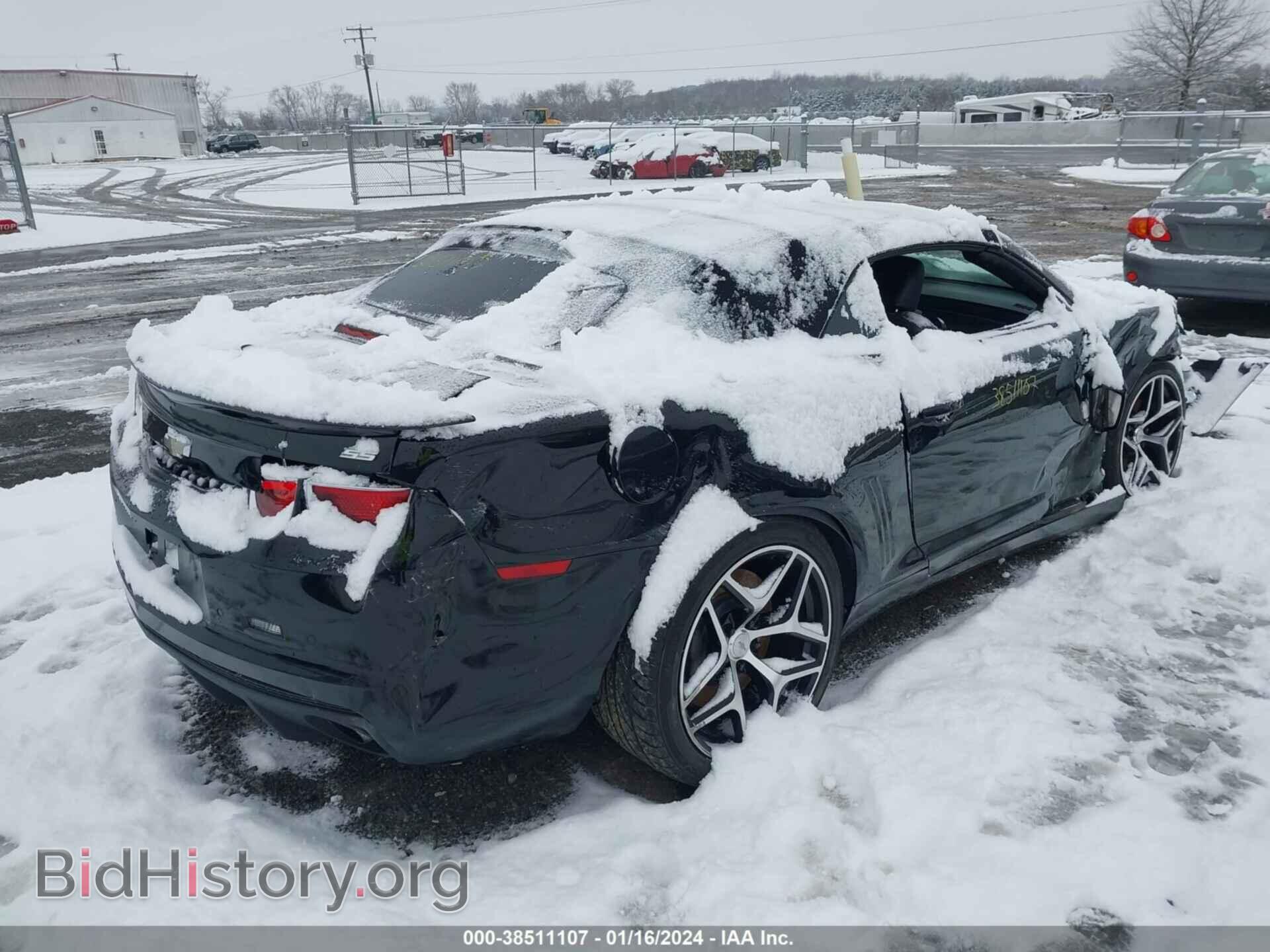 2012 CHEVROLET CAMARO - VIN: 2G1FK3DJ4C9202965 - Фото 4