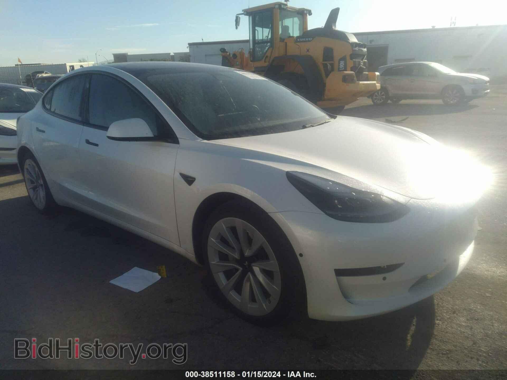 Фотография 5YJ3E1EA2MF936473 - TESLA MODEL 3 2021