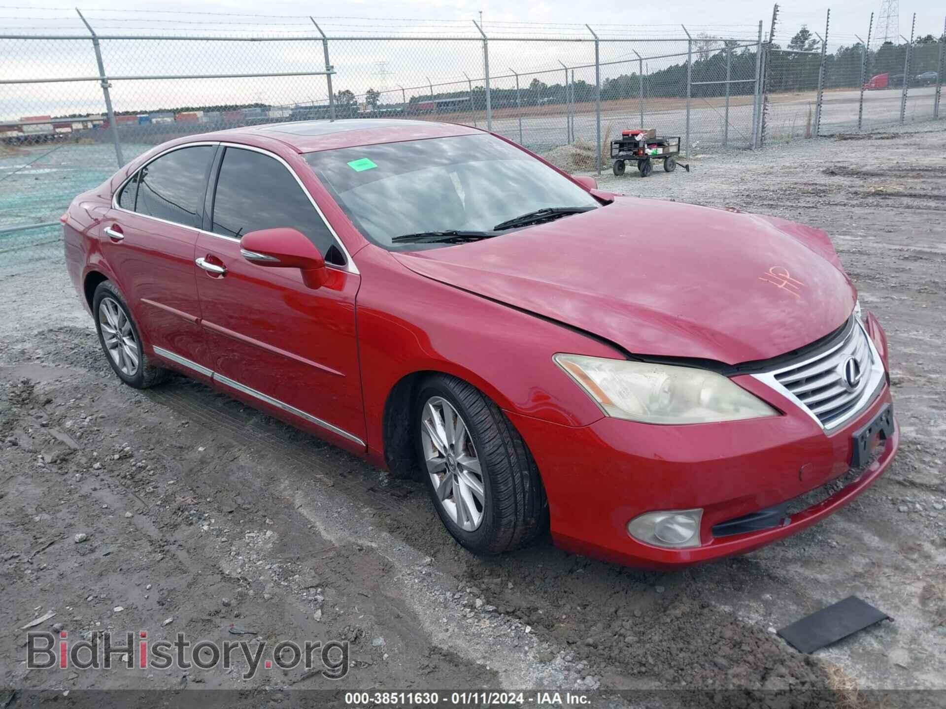 Photo JTHBK1EG7B2470577 - LEXUS ES 350 2011