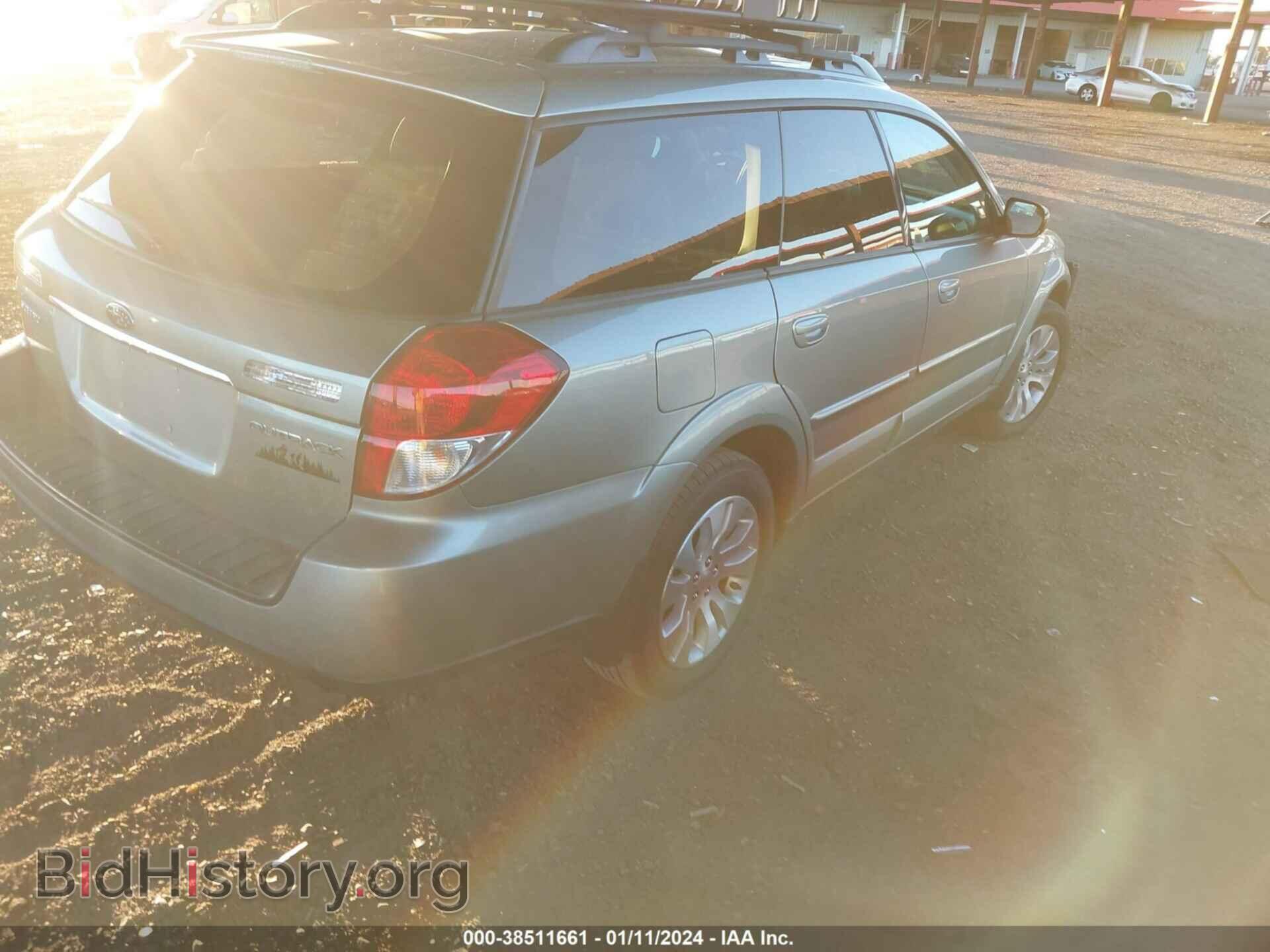 2009 SUBARU OUTBACK - VIN: 4S4BP66C497335593 - Фото 4