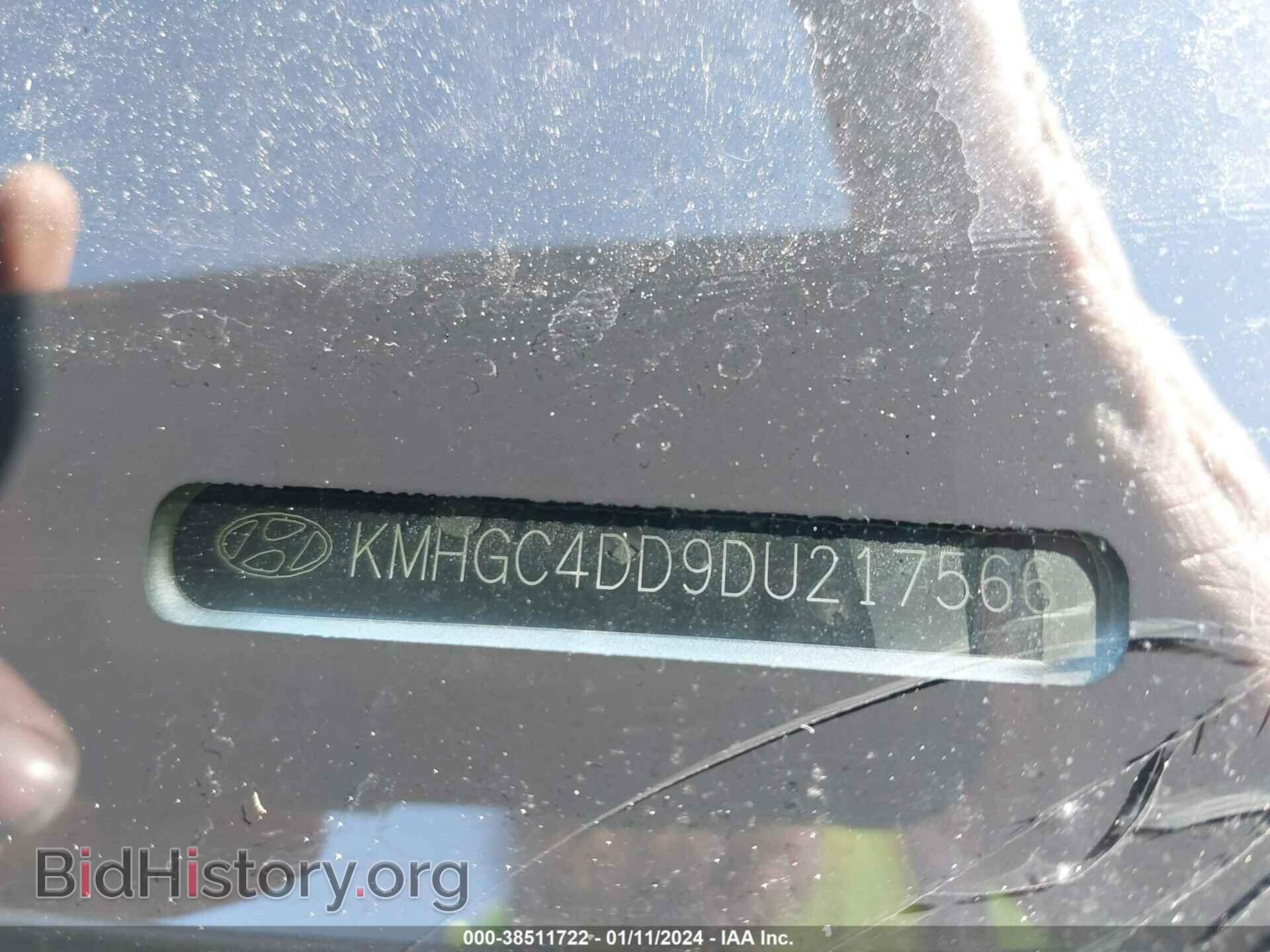 2013 HYUNDAI GENESIS - VIN: KMHGC4DD9DU217566 - Фото 9