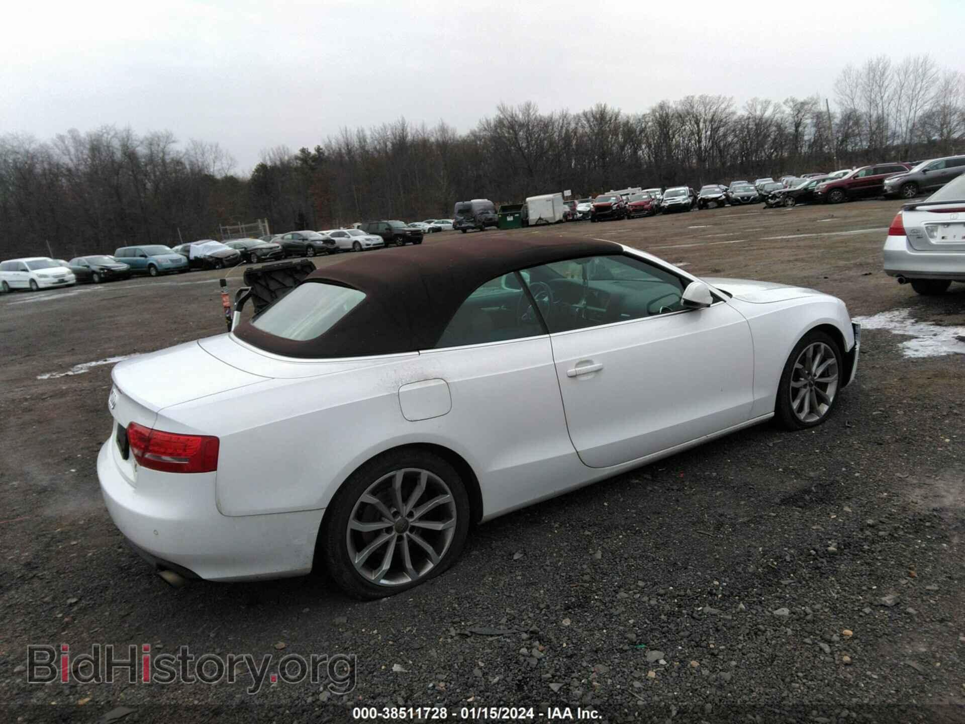 2011 AUDI A5 - VIN: WAULFAFH9BN013055 - Фото 4