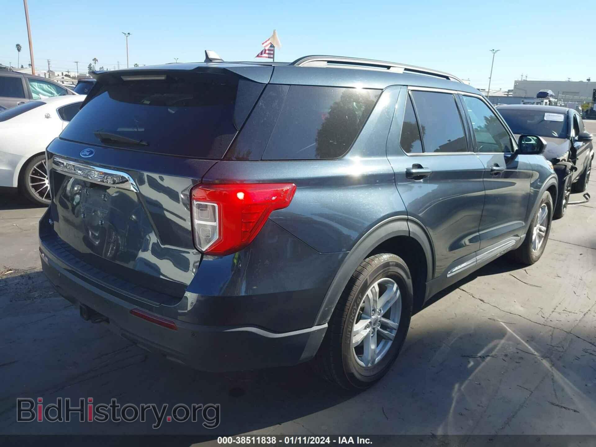 2022 FORD EXPLORER - VIN: 1FMSK7DH0NGA22084 - Фото 4