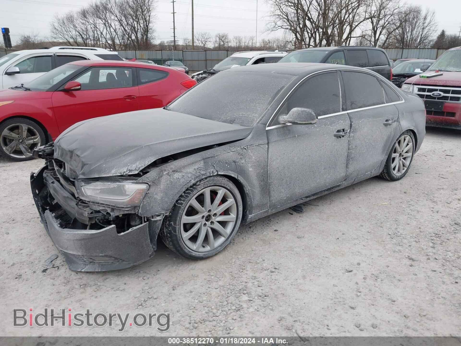 2013 AUDI A4 - VIN: WAUFFAFL8DN036752 - Фото 2